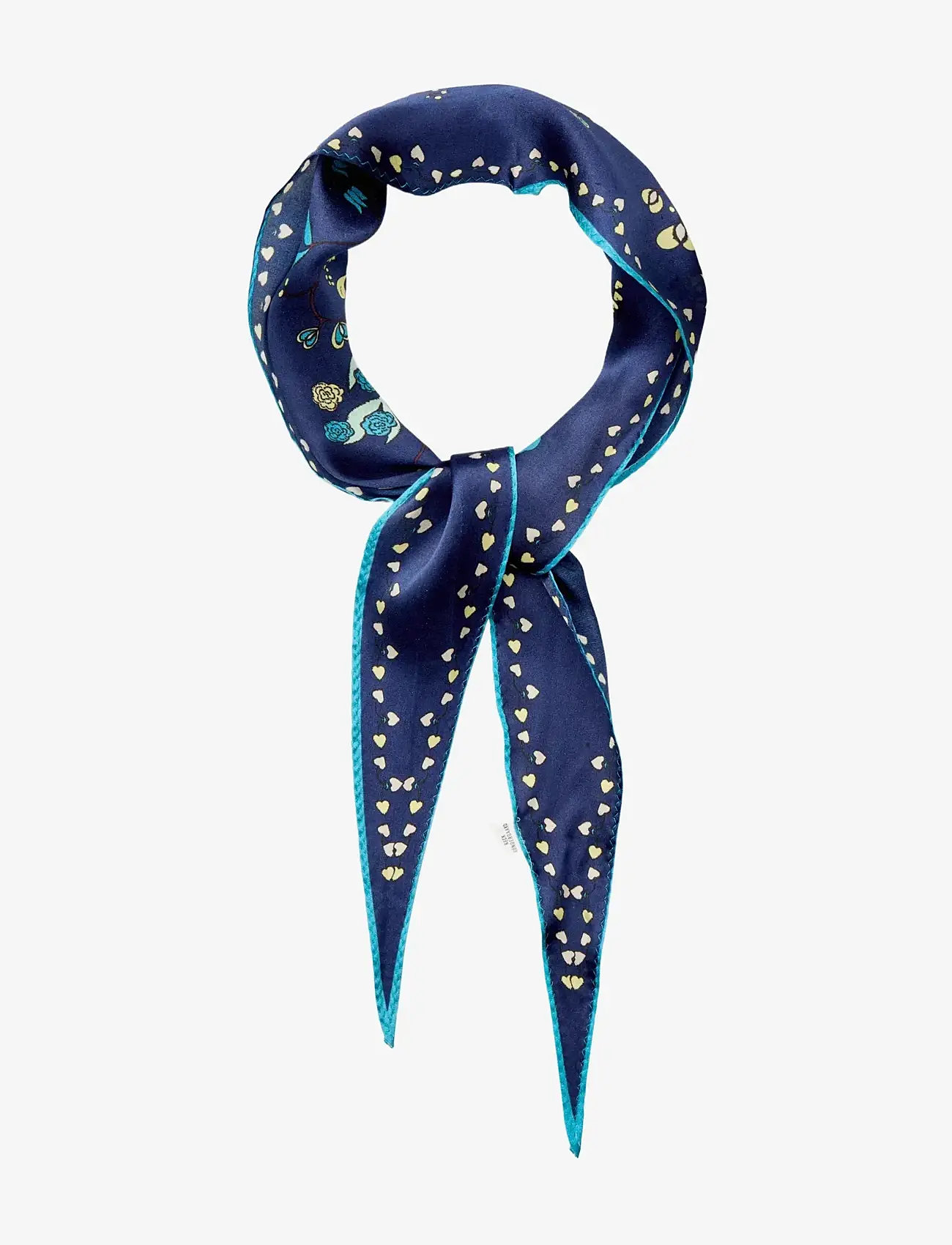 Becksöndergaard - Fairygard Diamond Scarf - sjalar - navy blazer - 1