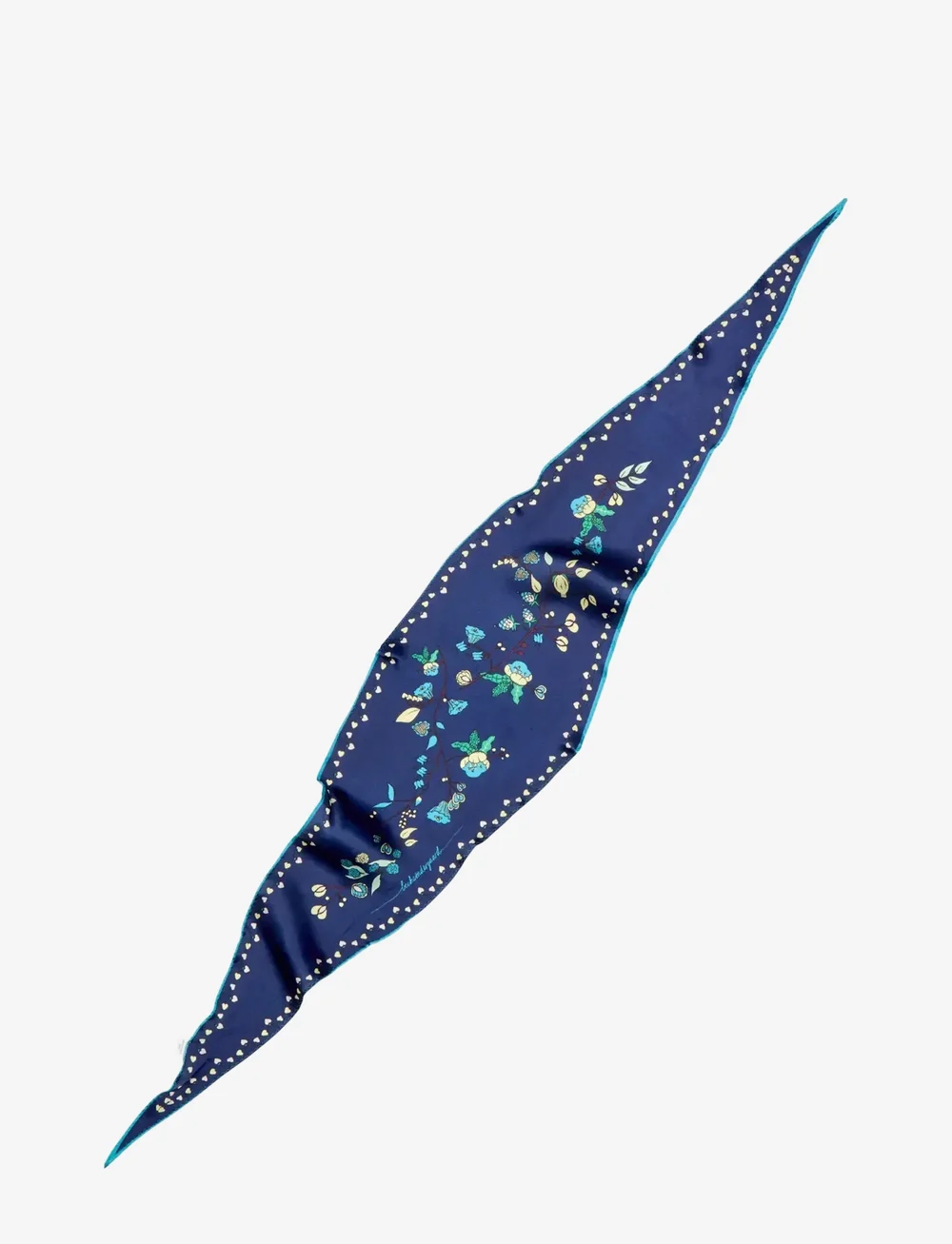Becksöndergaard - Fairygard Diamond Scarf - modetrends - navy blazer - 2