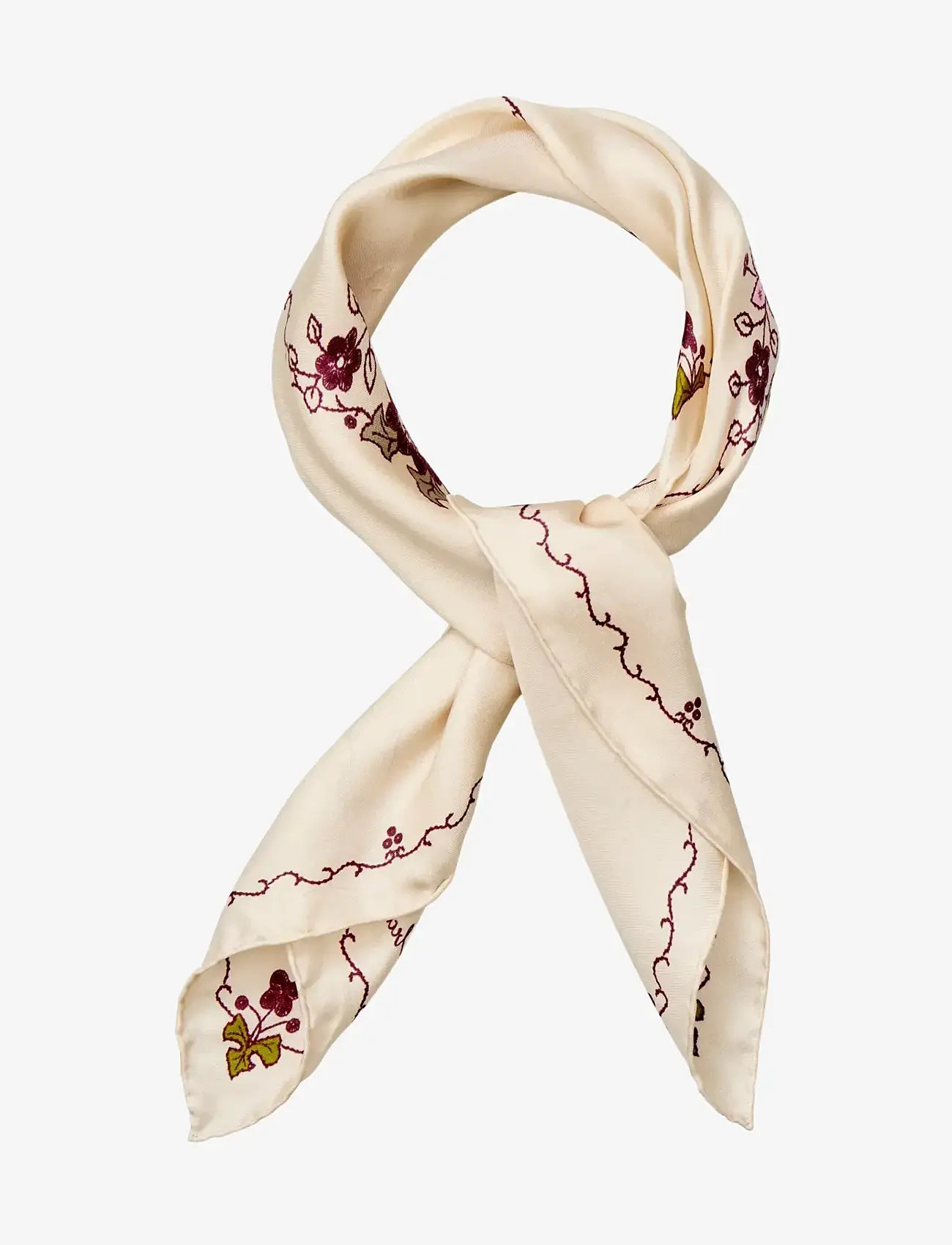 Becksöndergaard - Brodaria Sia Scarf - moetrendid - birch white - 1