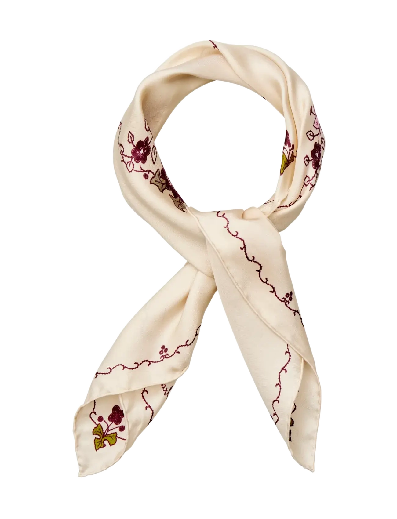 Becksöndergaard Brodaria Sia Scarf - Becksöndergaard - BIRCH WHITE / cream