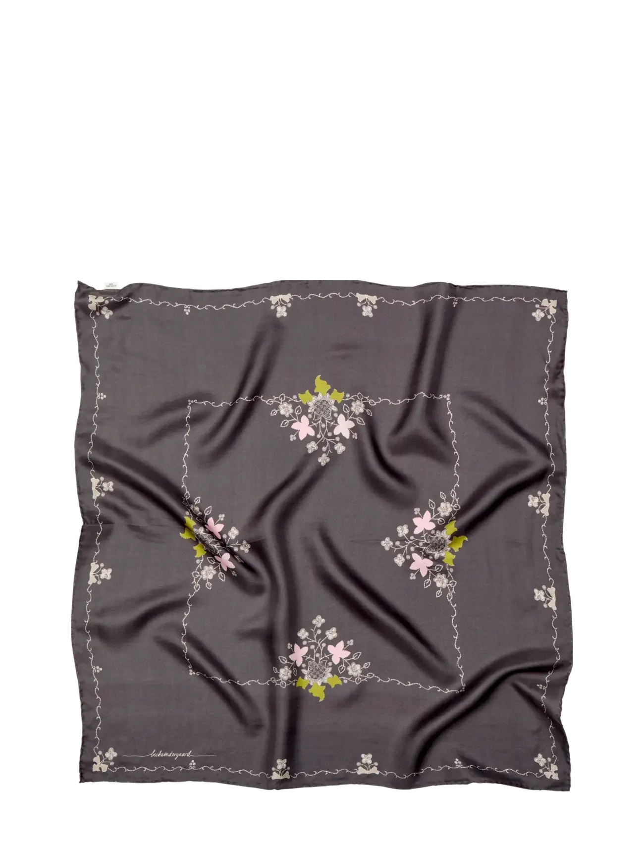 Becksöndergaard - Brodaria Sia Scarf - forged iron gray - 1
