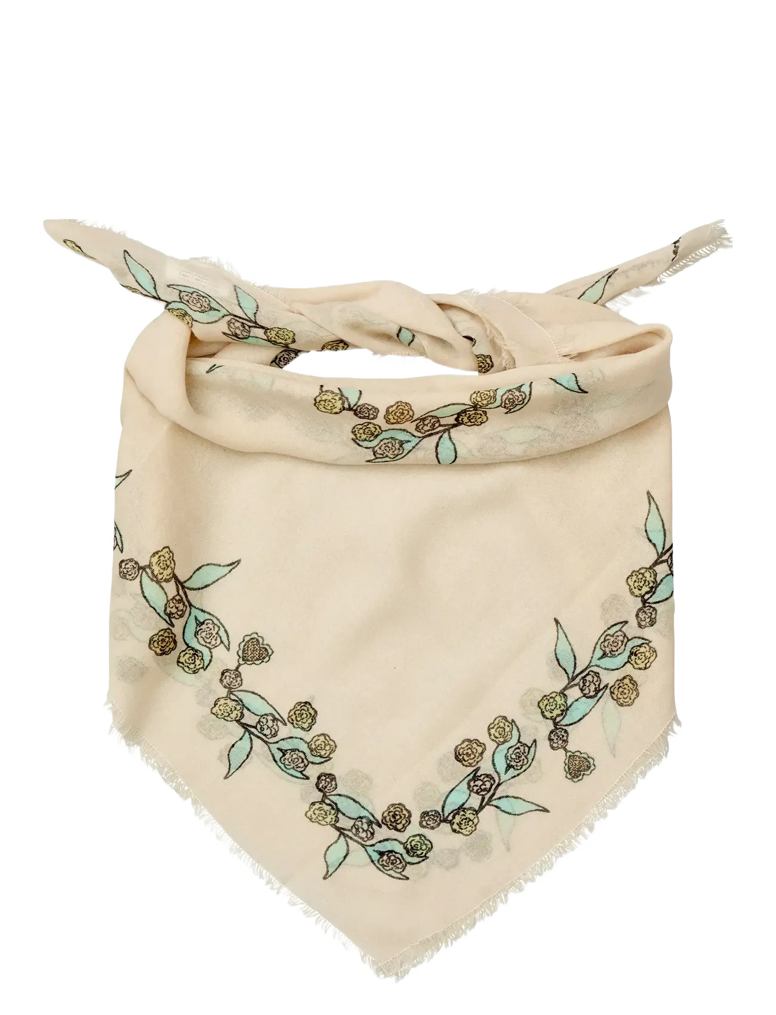Becksöndergaard - Carna Woo Scarf - laveste priser - birch white - 1