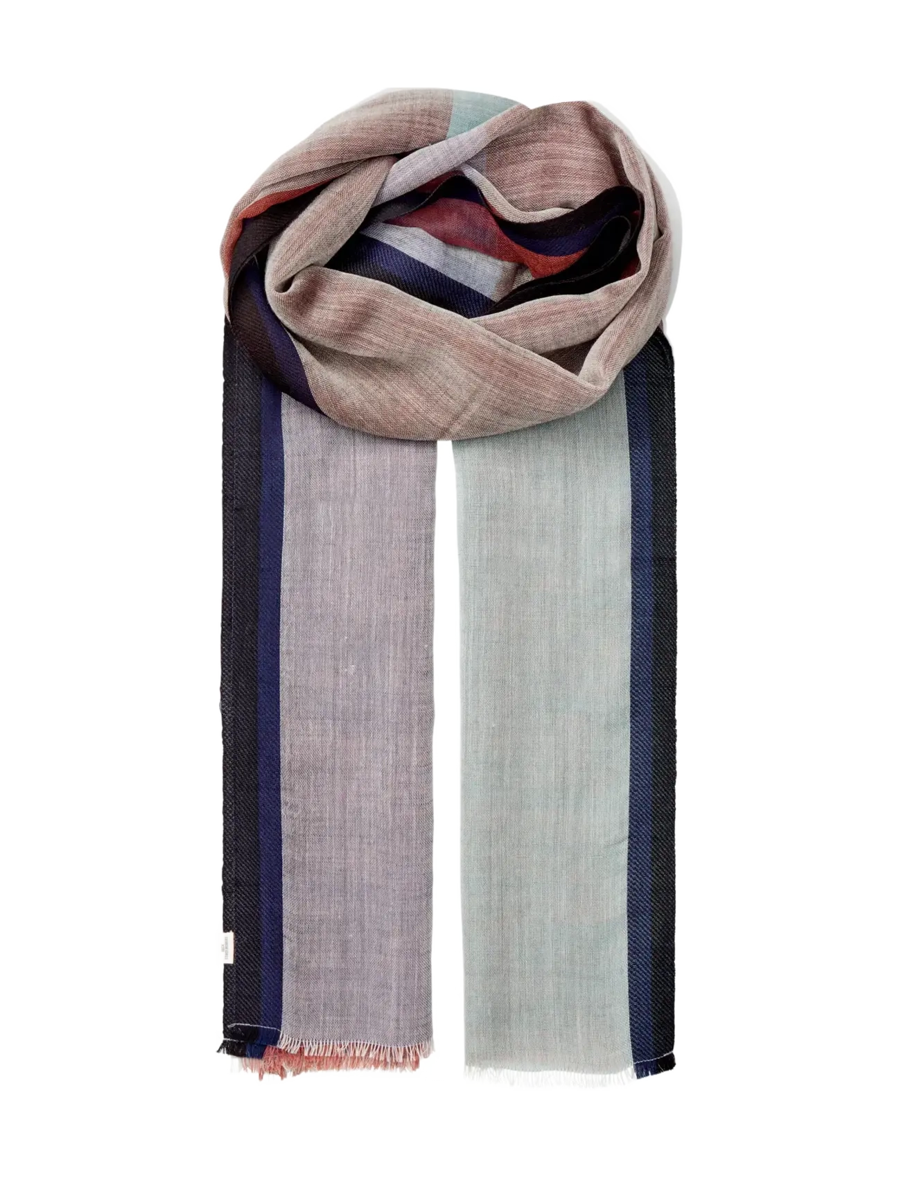 Becksöndergaard Kikko Woo Scarf - Transitional Layering - PURPLE DUSK / multi