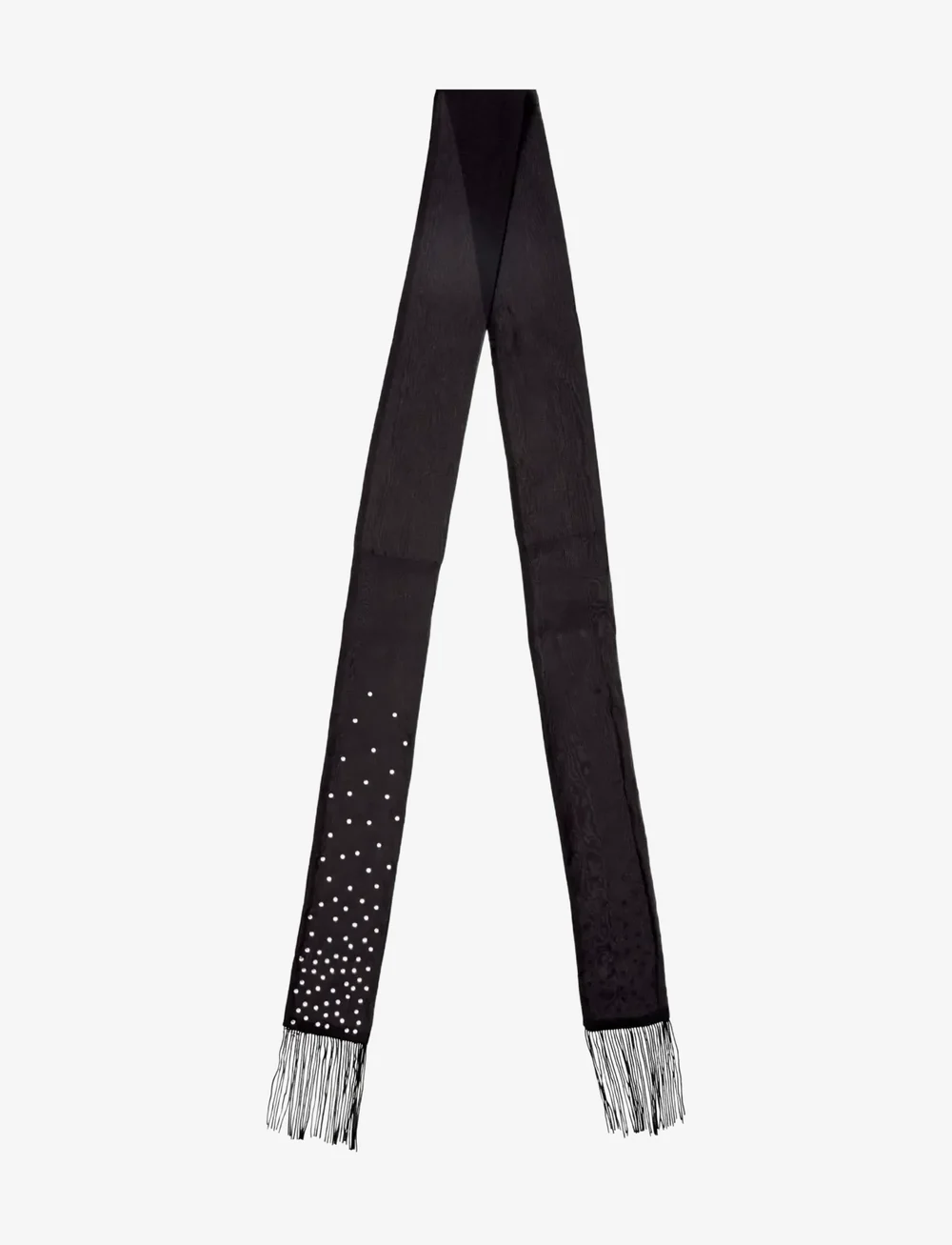 Becksöndergaard - Glimsy Party Scarf - lakati - black - 0