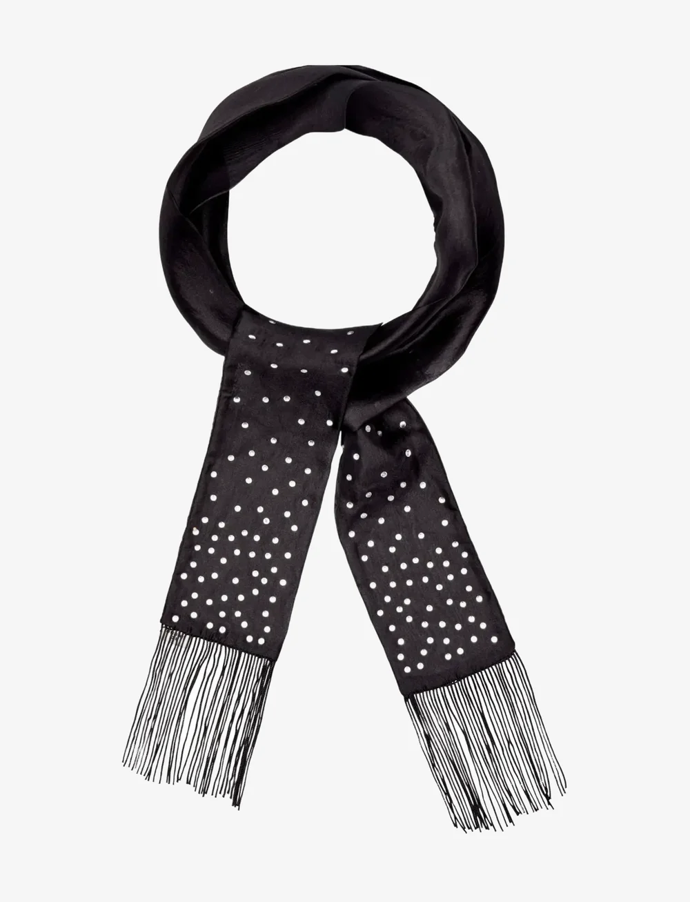 Becksöndergaard - Glimsy Party Scarf - lakati - black - 1