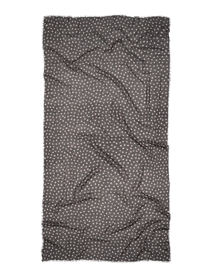 Becksöndergaard - Another Nova Siw Scarf - kerged sallid - castlerock gray - 0
