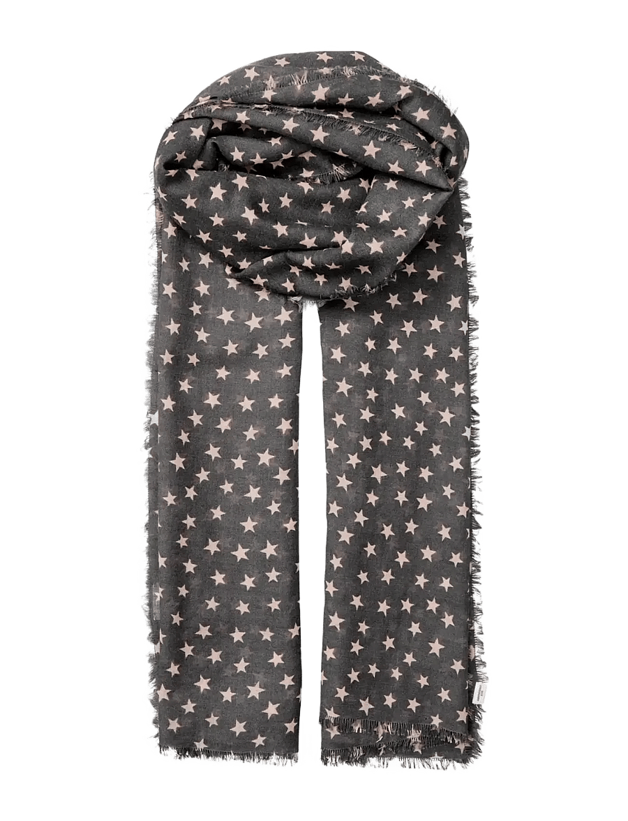 Becksöndergaard - Another Nova Siw Scarf - kerged sallid - castlerock gray - 1