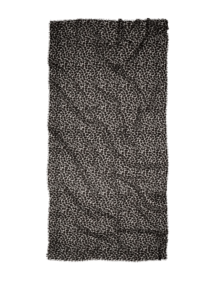 Becksöndergaard - Leopa Woo Scarf - tynde tørklæder - light grey - 1