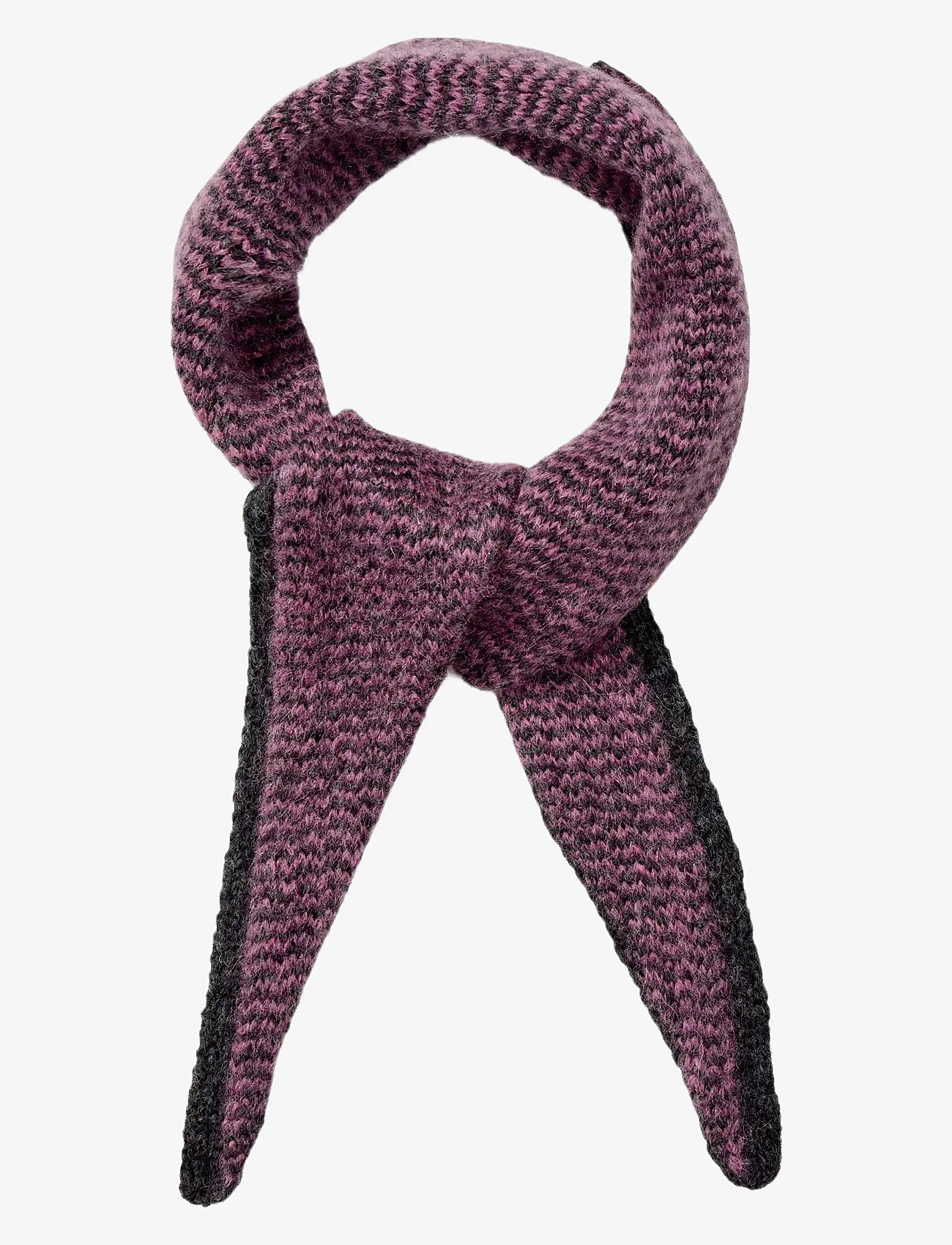 Becksöndergaard - Grafine Tria Scarf - winterschals - forged iron gray - 0