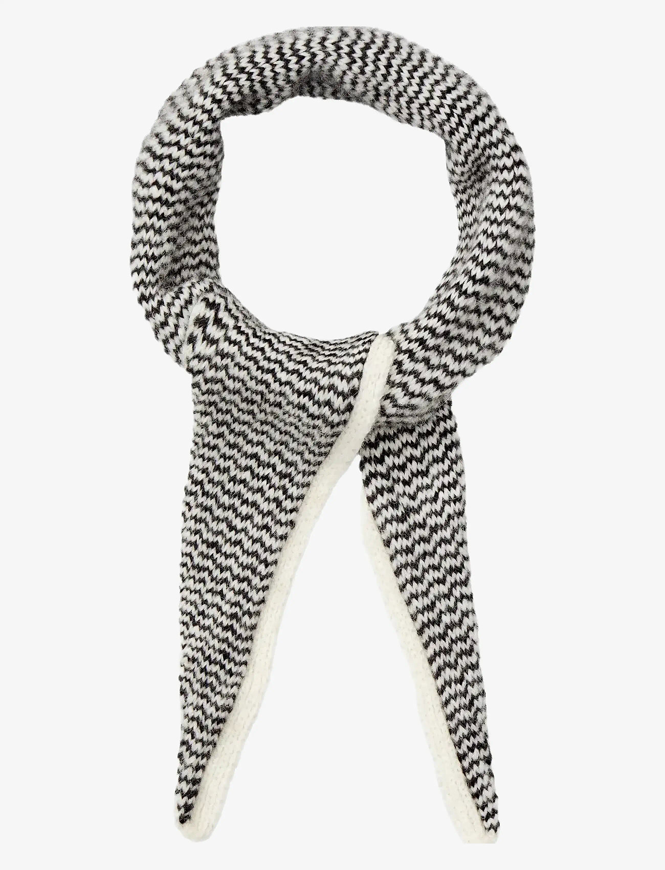 Becksöndergaard - Grafine Tria Scarf - winter scarves - white - 0