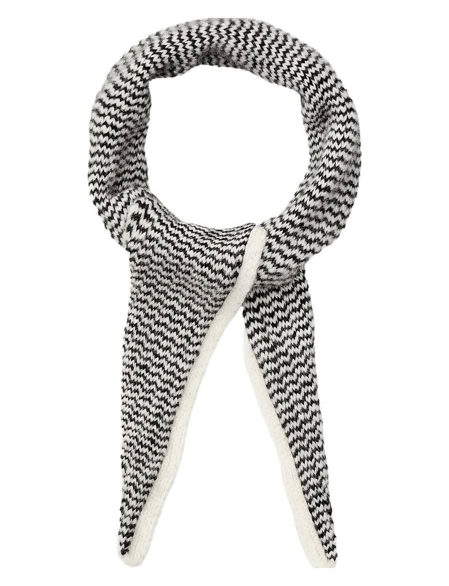 Becksöndergaard - Grafine Tria Scarf - halstørklæder - white - 0
