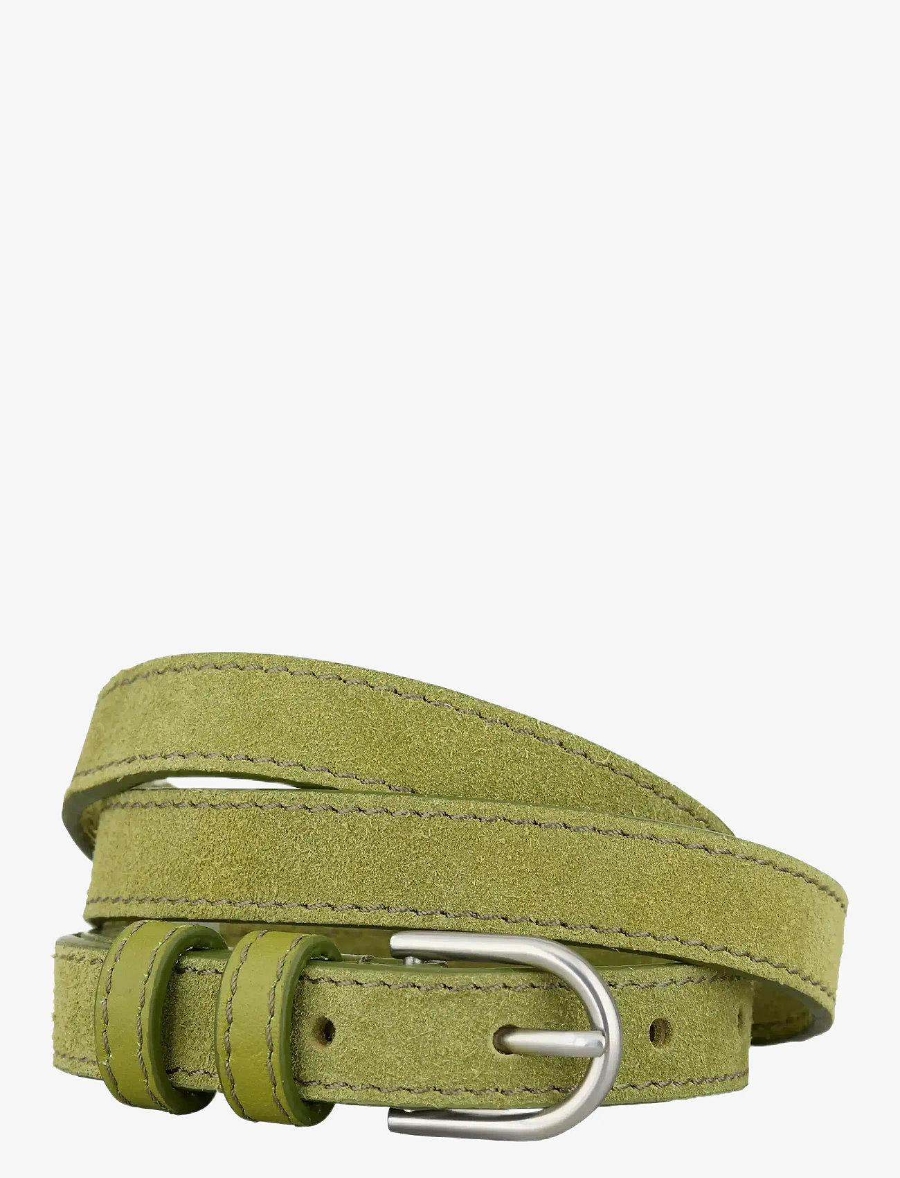 Becksöndergaard - Suede Zoe Belt - moetrendid - woodbine green - 0