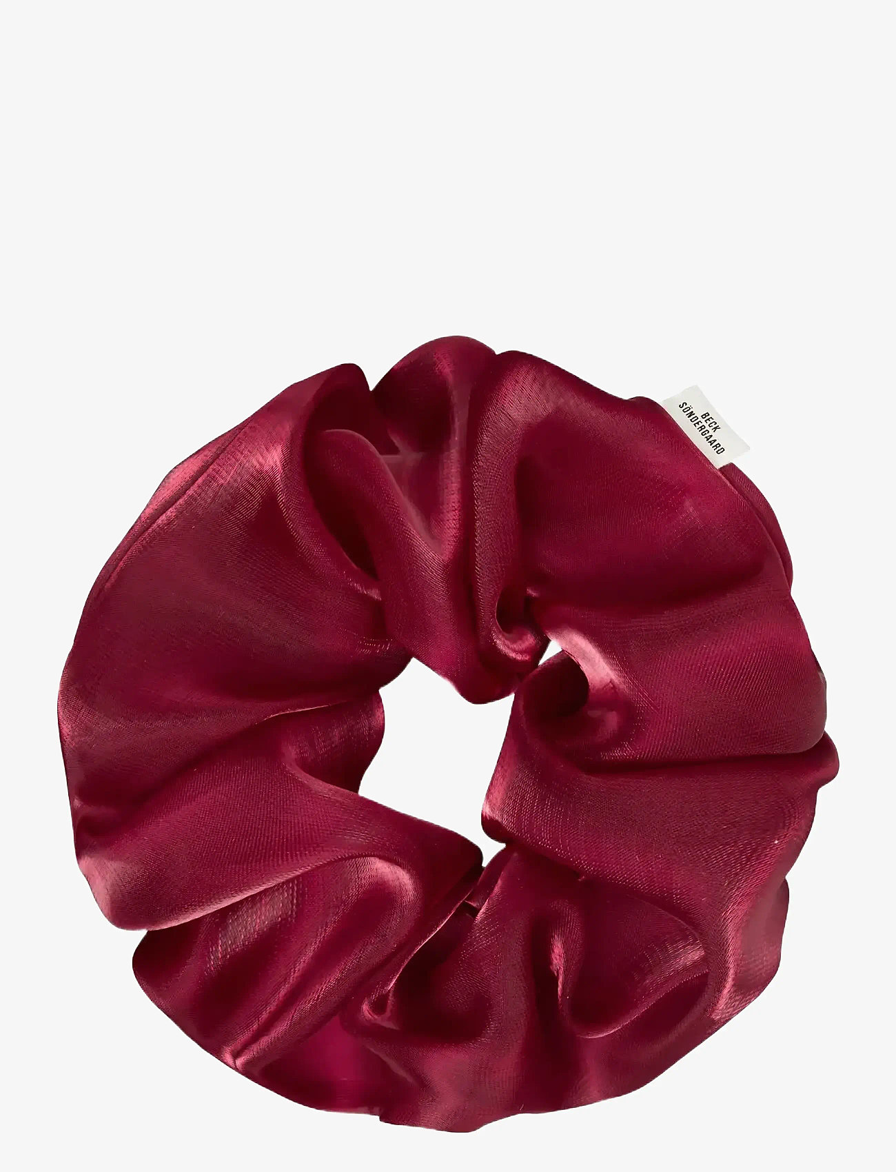 Becksöndergaard - Organza Scrunchie - scrunchies ja patsikummid - tibetan red - 0