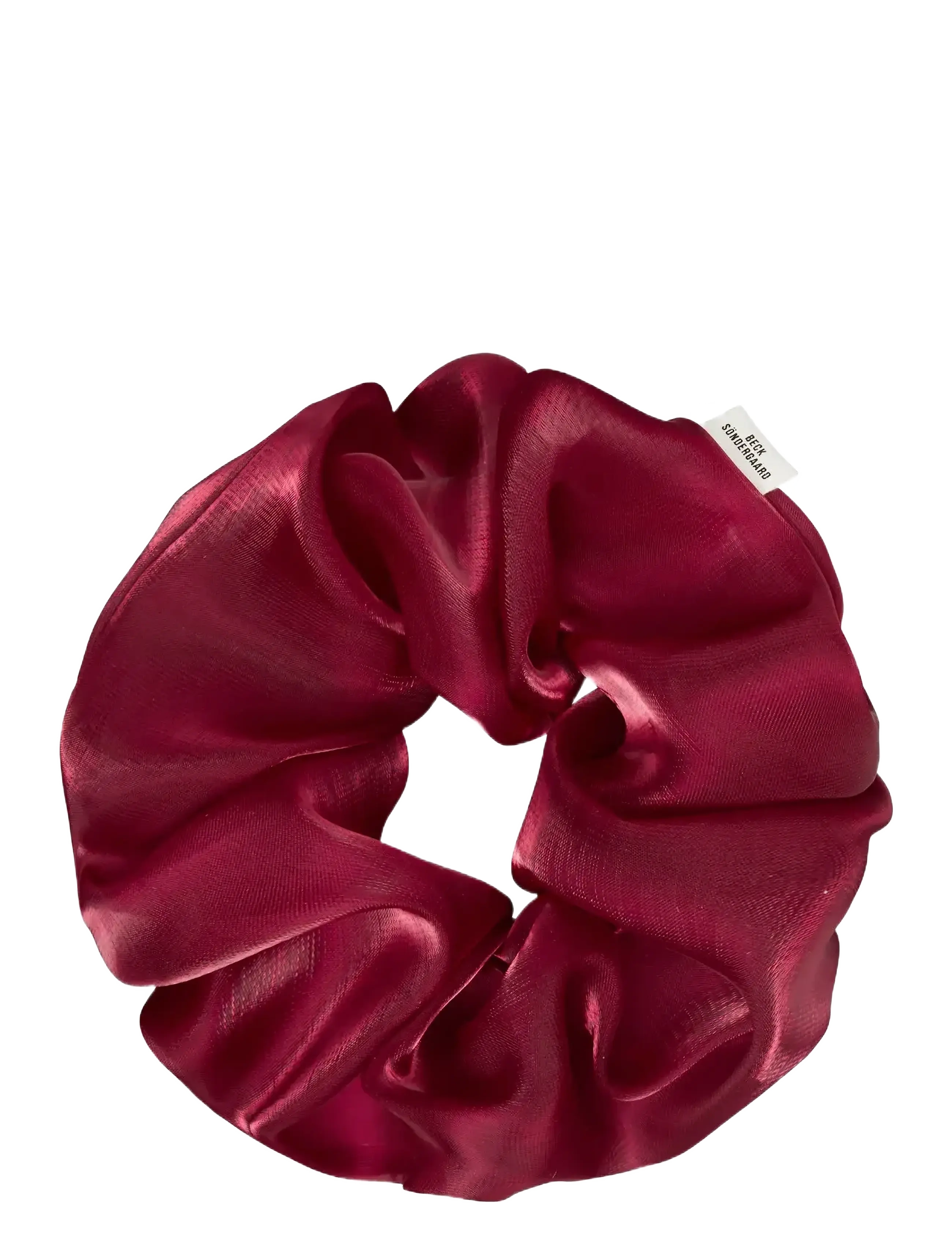 Becksöndergaard Organza Scrunchie - Becksöndergaard - TIBETAN RED / red