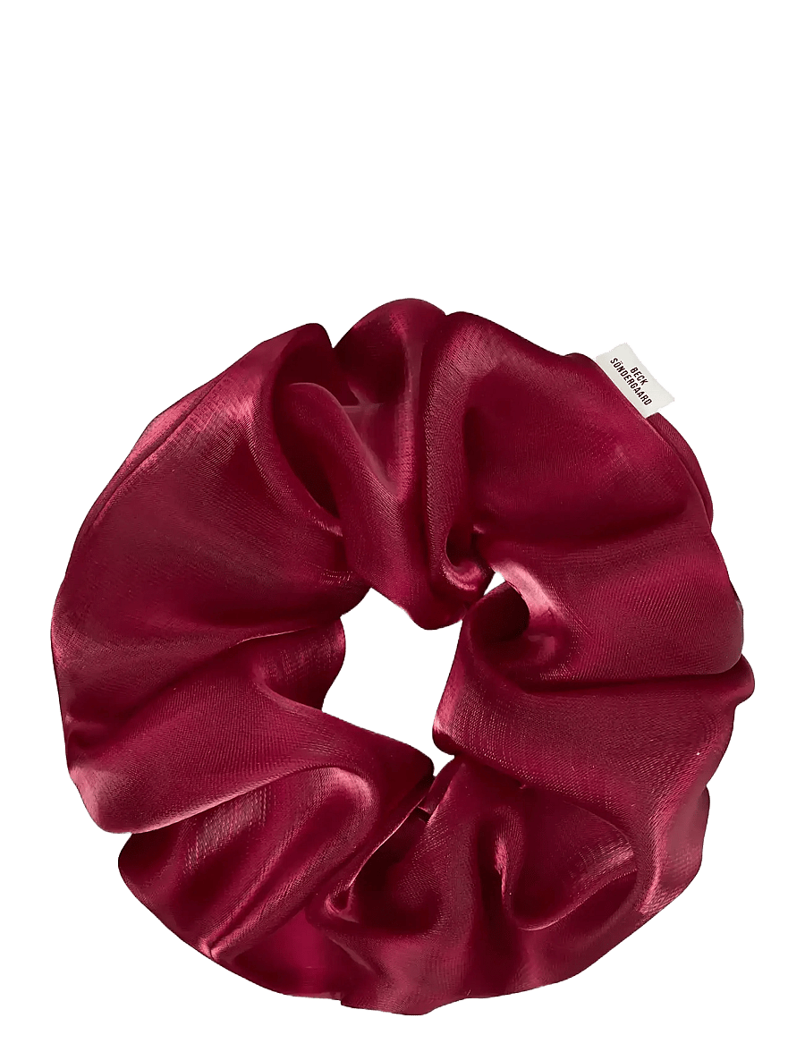 Becksöndergaard - Organza Scrunchie - juuksepaelad ja -klambrid - tibetan red - 0
