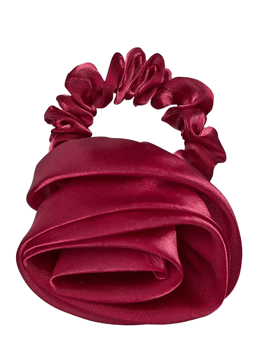 Becksöndergaard - Organza Rosea Scrunchie - juuksepaelad ja -klambrid - tibetan red - 0