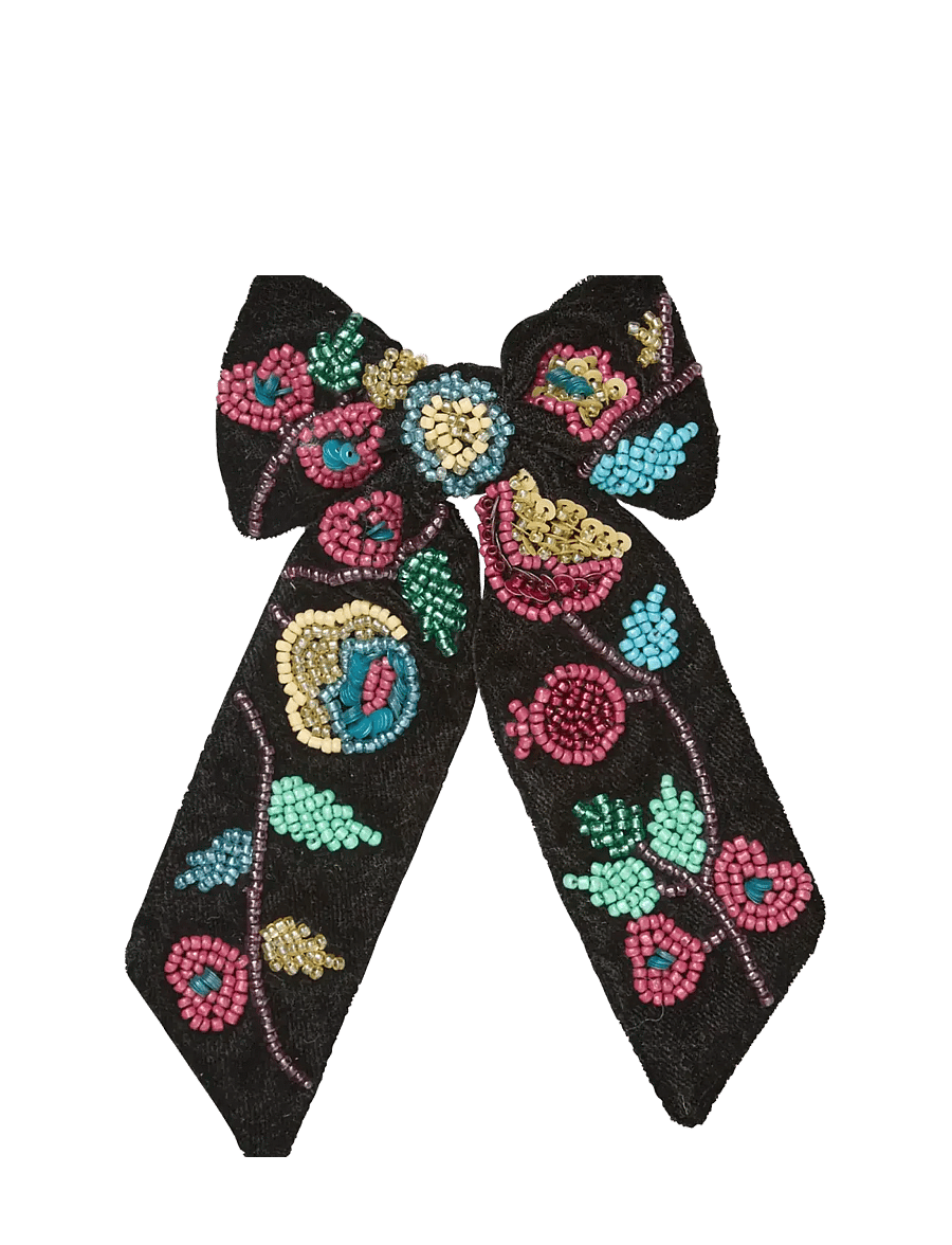 Becksöndergaard - Fairygard Bow Clip - hårnålar - black - 0