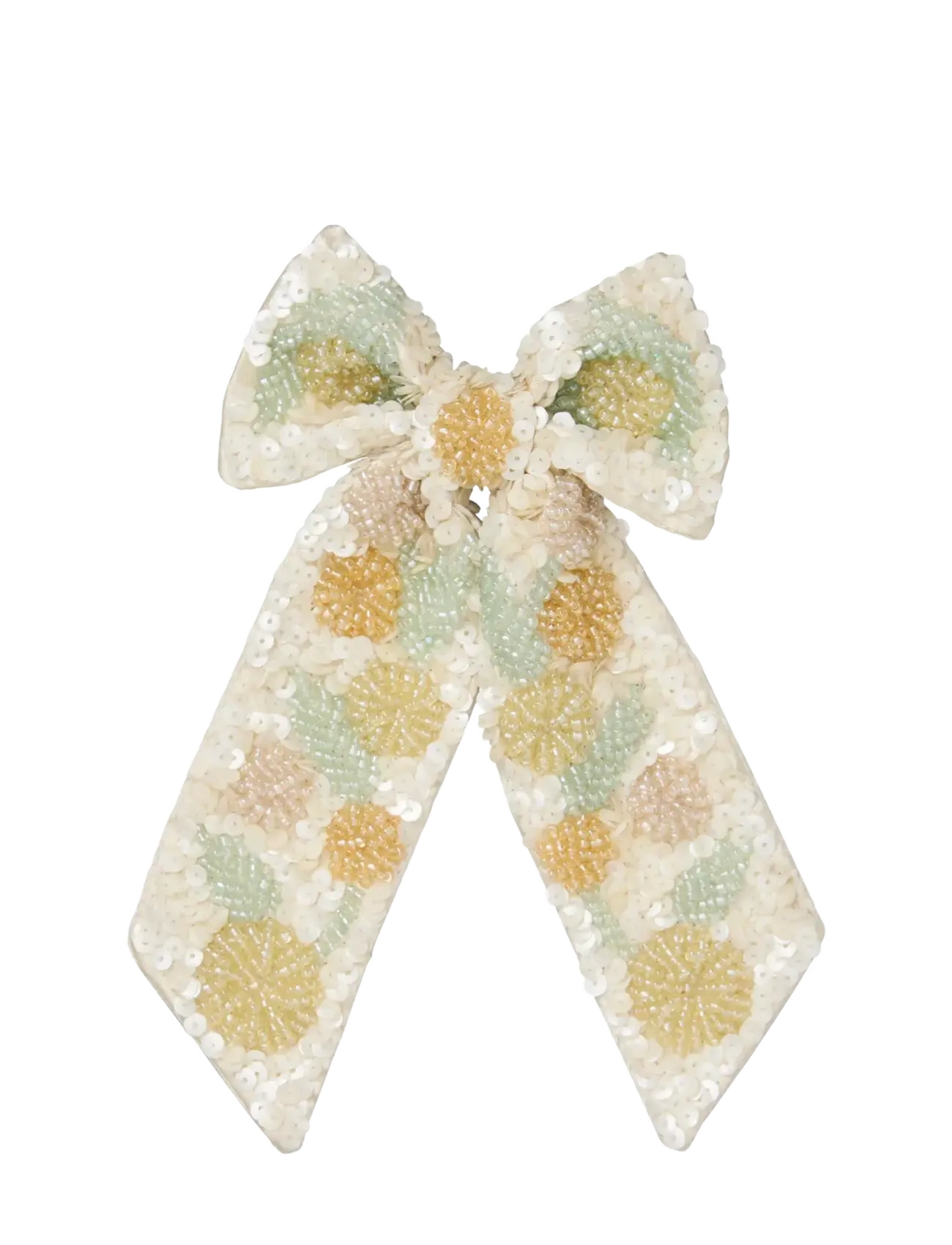 Becksöndergaard Carna Bow Clip, One Size, Hair Accessories, Mehrfarbig/gemustert - Pins, Beauty
