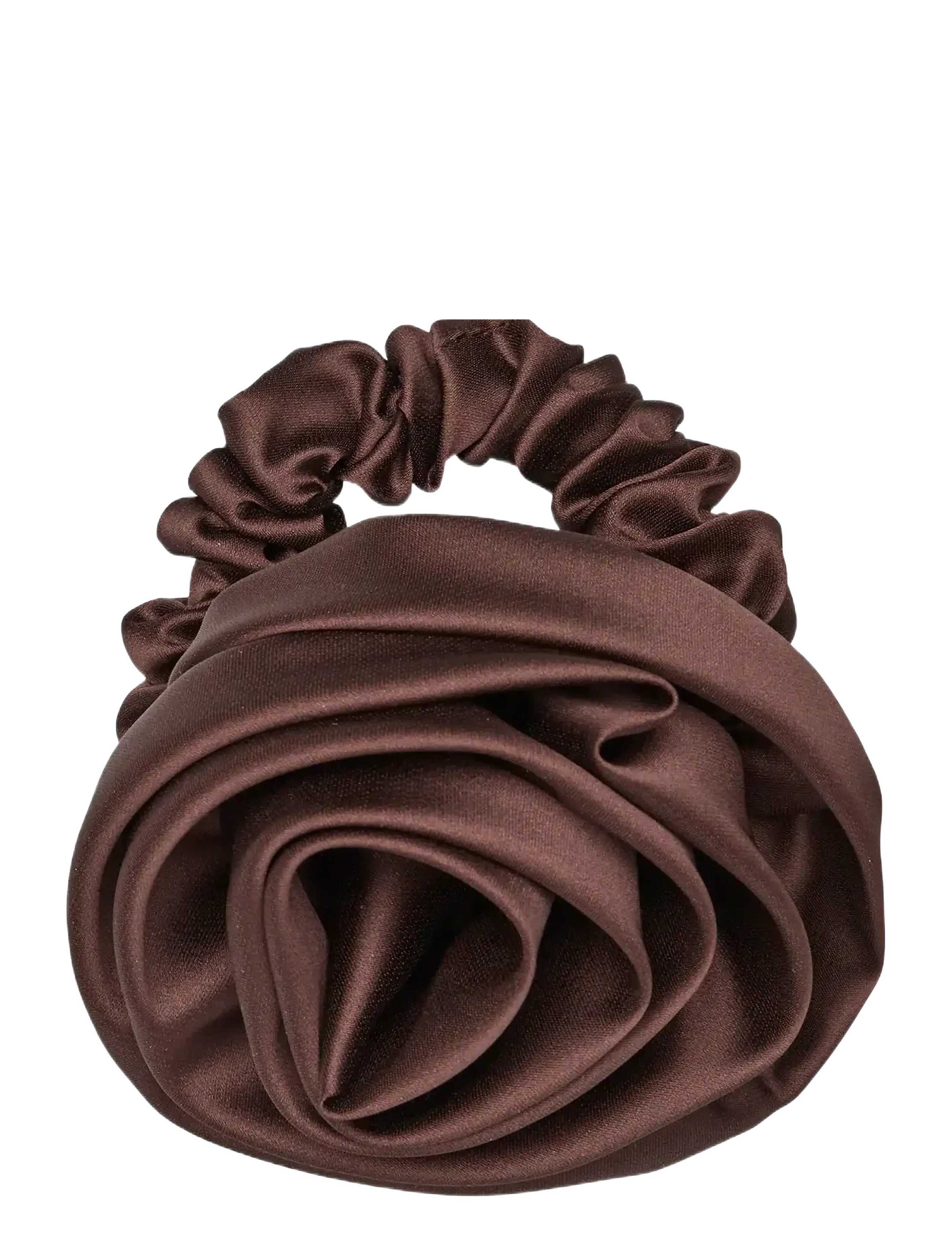 Luster Rosea Scrunchie - BROWN TORTOISE SHELL