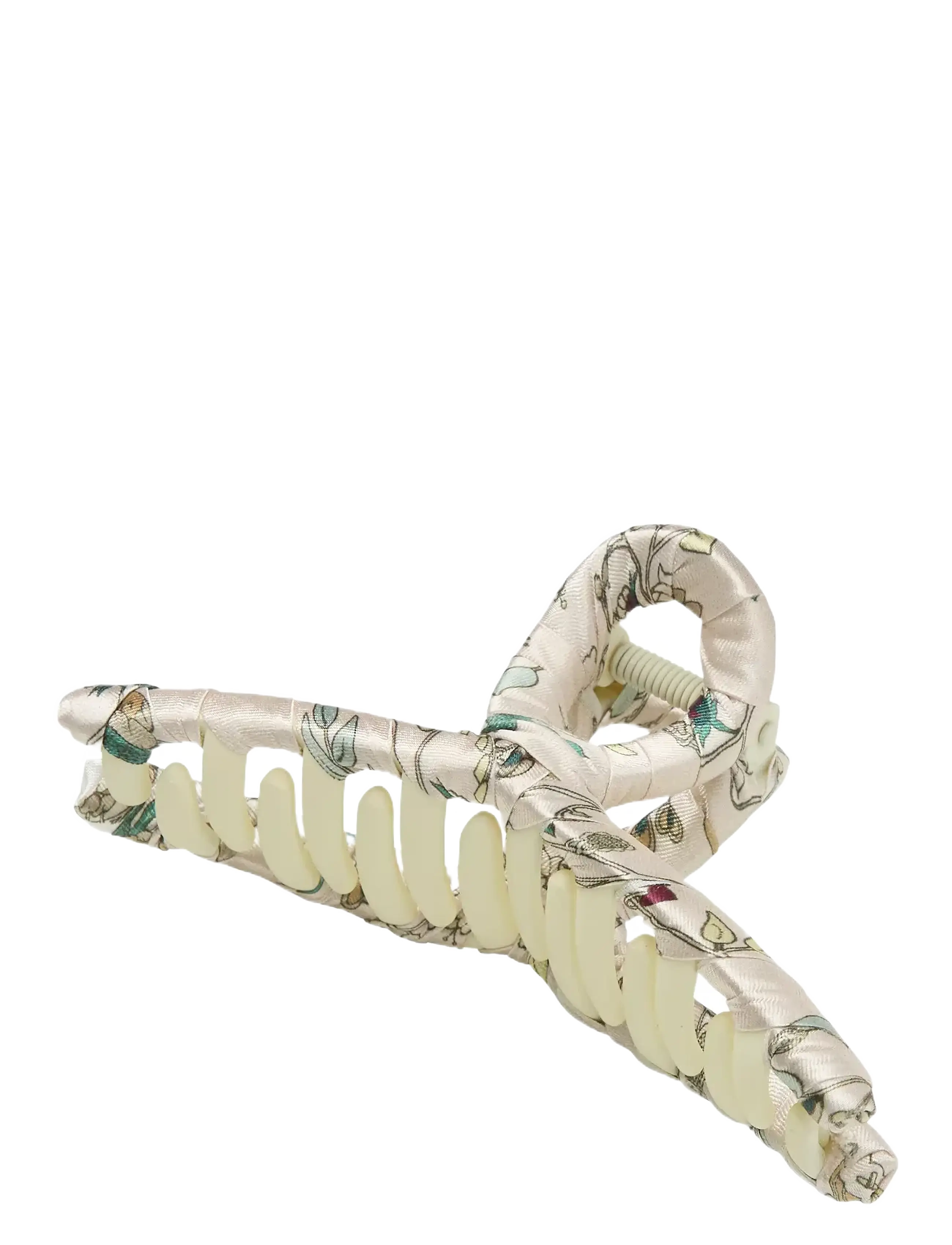 Becksöndergaard Fairygard Luster Hair claw - Accessoires - BIRCH WHITE / green