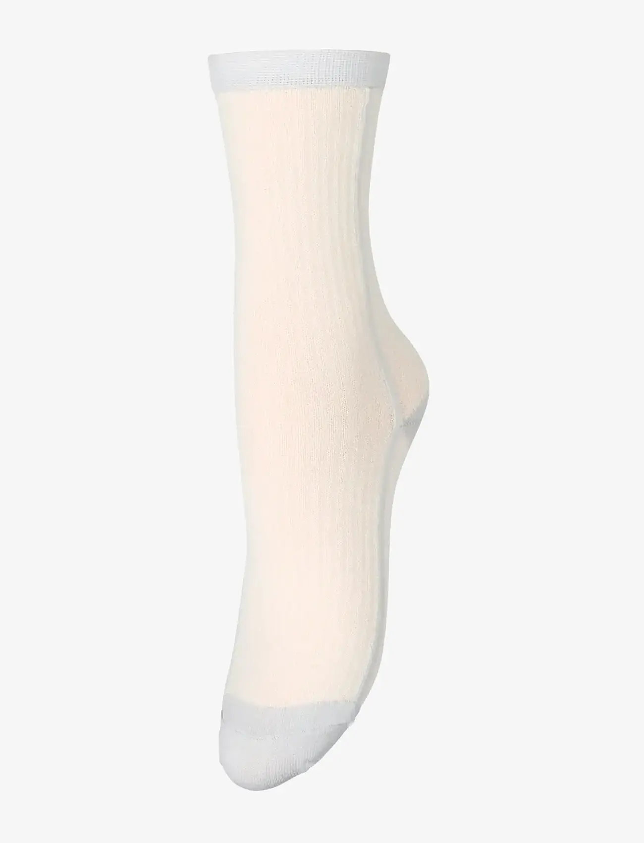 Becksöndergaard - Stripy Glitter Sock - klassikalised sokid - birch white - 0