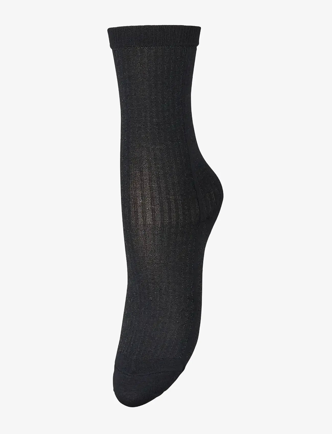 Becksöndergaard - Stripy Glitter Sock - crew-socken - black - 0
