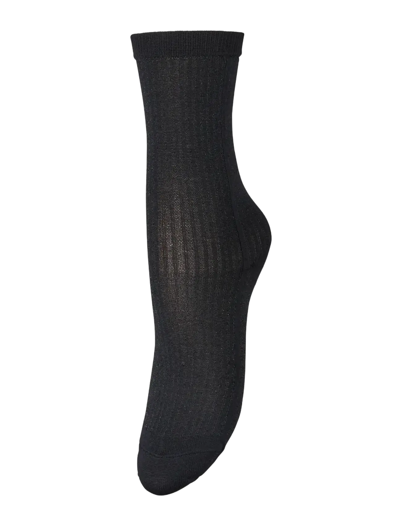 Becksöndergaard Stripy Glitter Sock - Sokid - BLACK / black