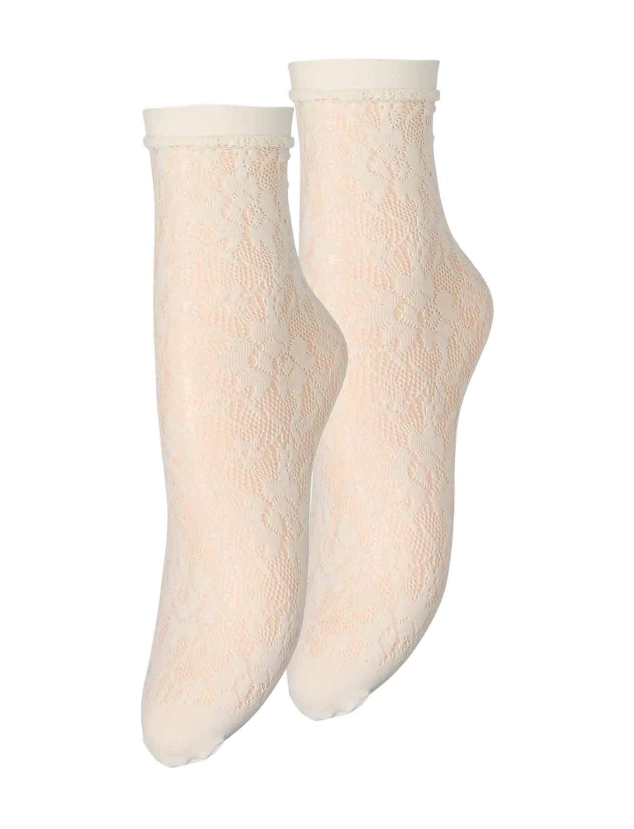 Lacia Lace Sock 2 Pack - BIRCH WHITE