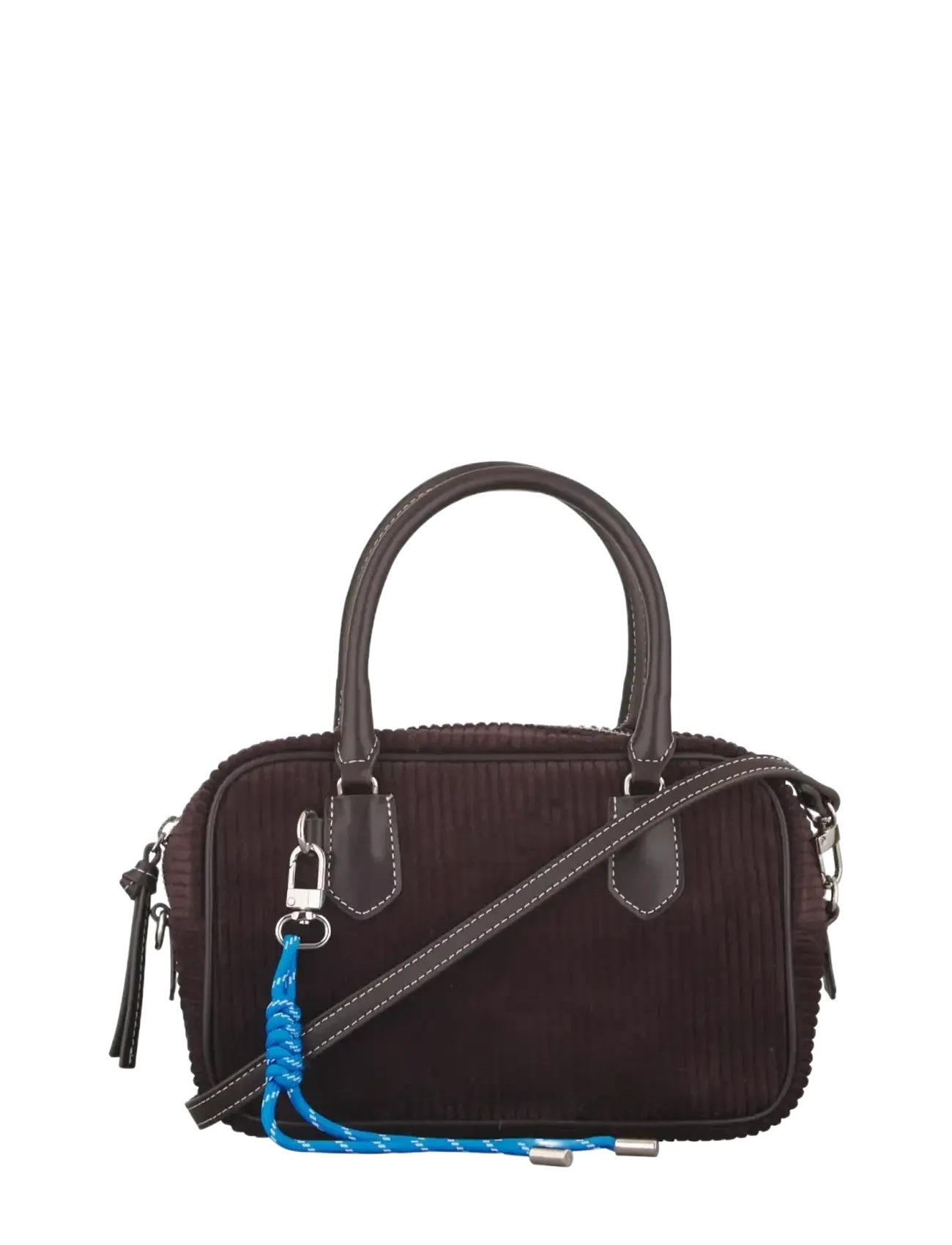 Becksöndergaard Corduroy Bree Bag, 22X 14 cm, Bags, Braun - Top Handle Frauen