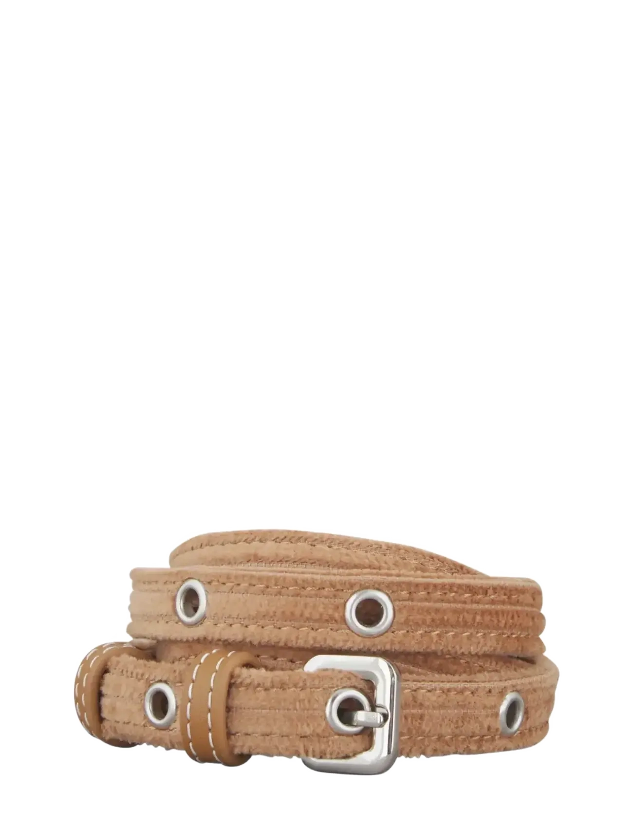 Becksöndergaard Corduroy Aria Belt - Bælter - ALMOND BROWN / brown