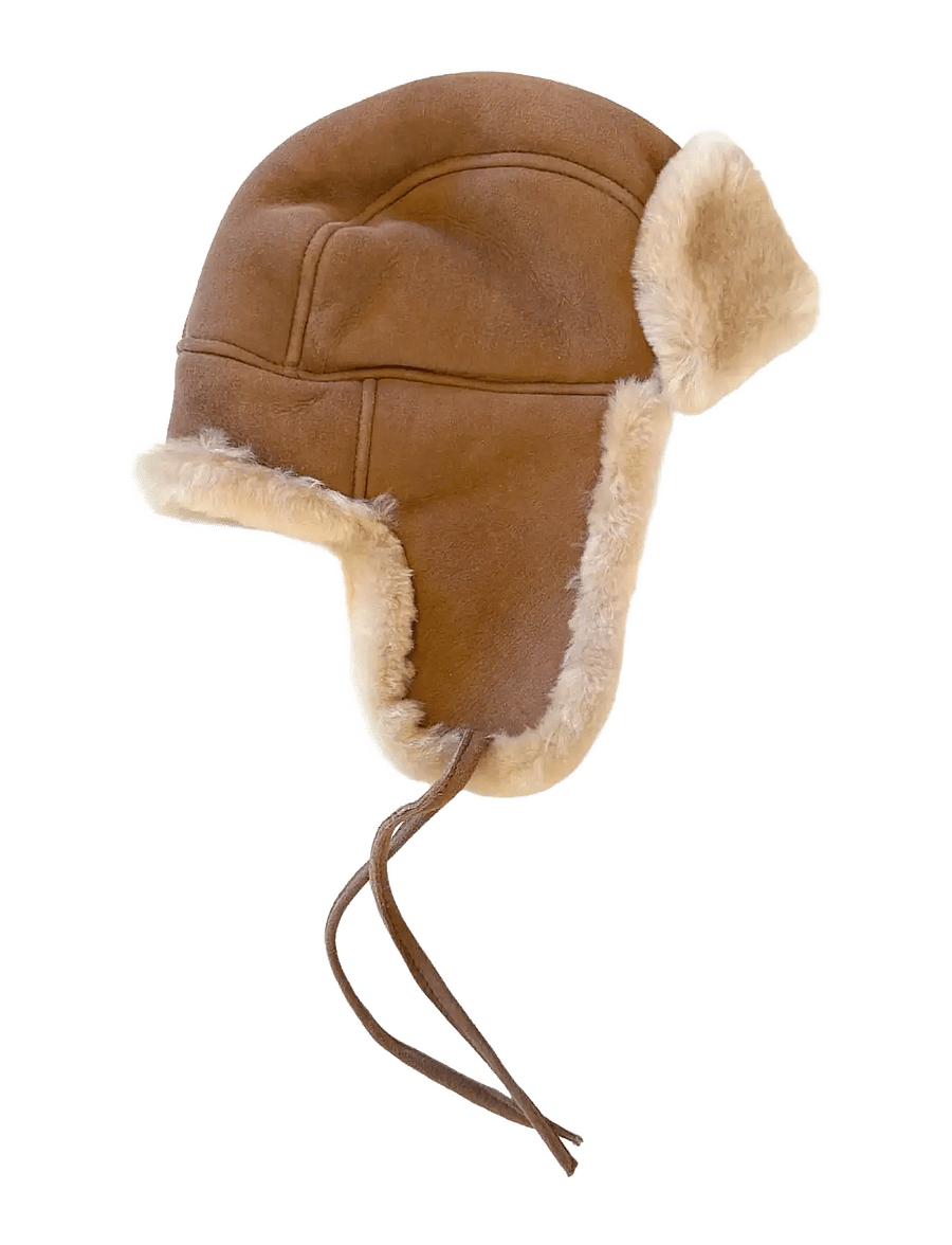 Becksöndergaard - Dora Aviator Hat - hats - emperador brown - 0