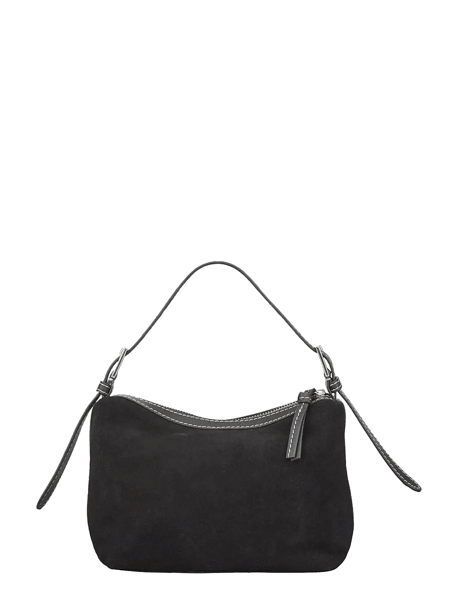 Becksöndergaard - Suede Gwen Bag - modetrender - black - 0