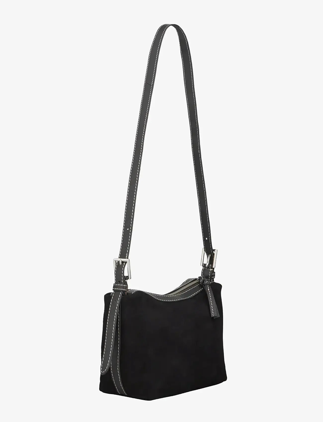 Becksöndergaard - Suede Gwen Bag - erilised sündmused - black - 1