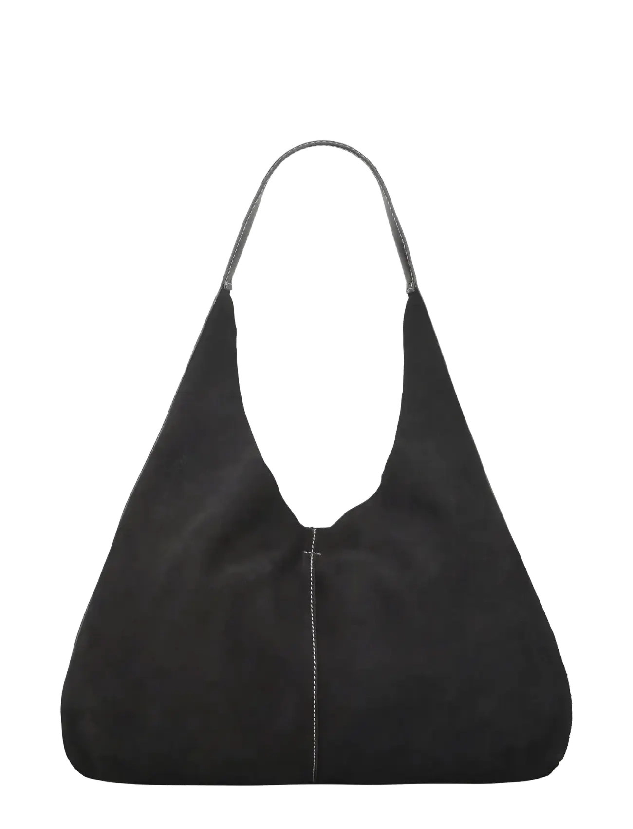 Becksöndergaard Suede Siena Bag, Kvinder, Hobo Taske, Sort, Str: ONE SIZE