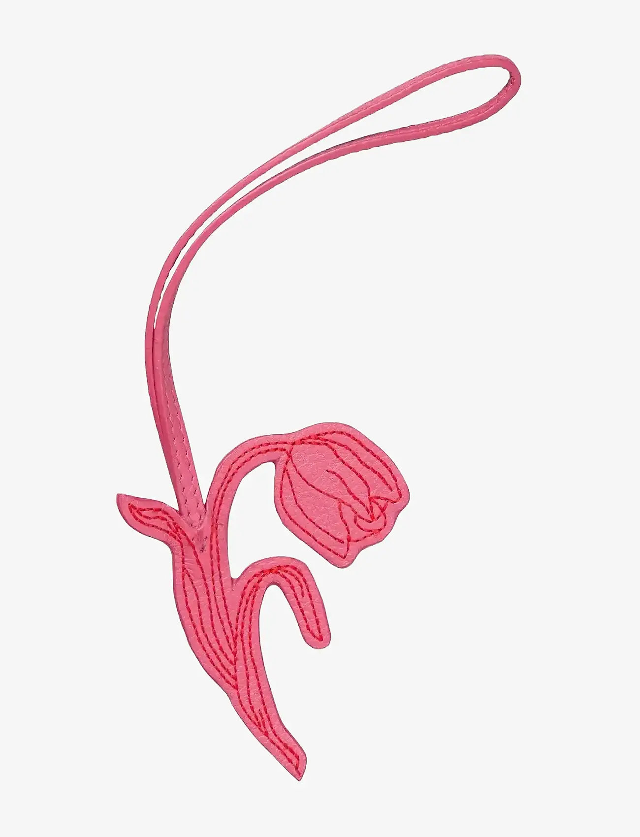 Becksöndergaard - Grain Tulip Bag Charm - moetrendid - vivacious pink - 1