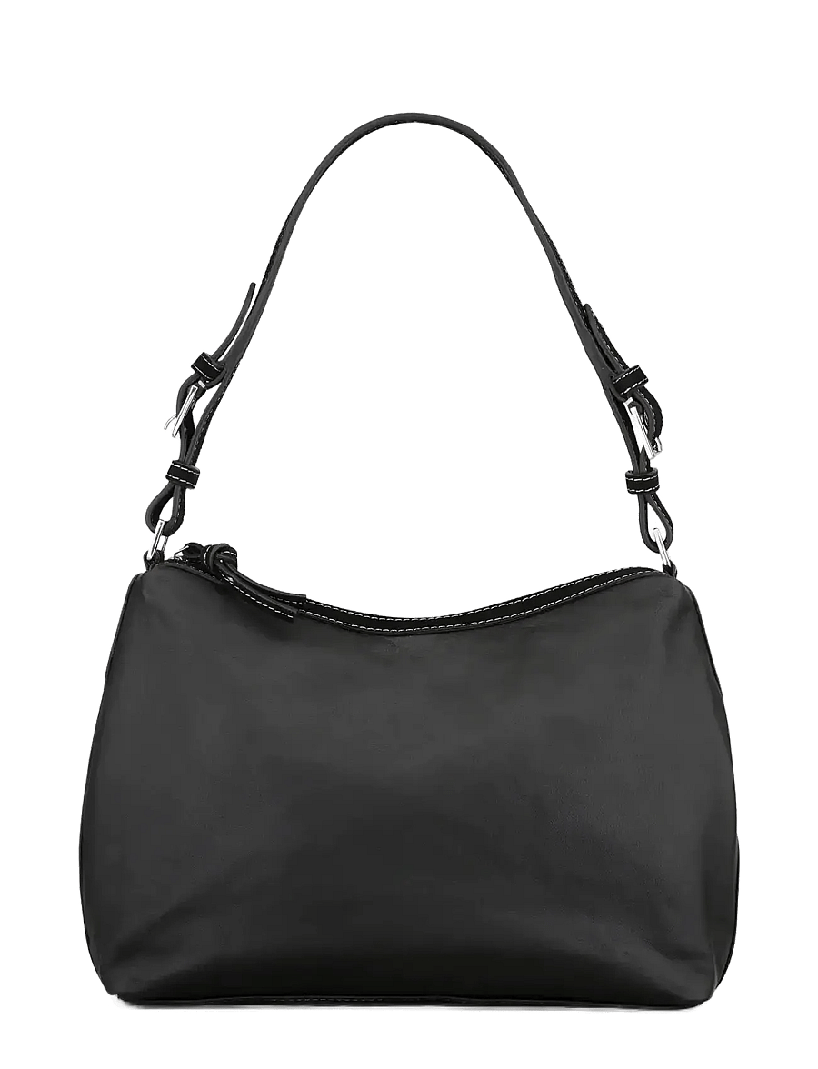 Becksöndergaard - Nappa Ginni Medi Bag - mode trends - black - 0