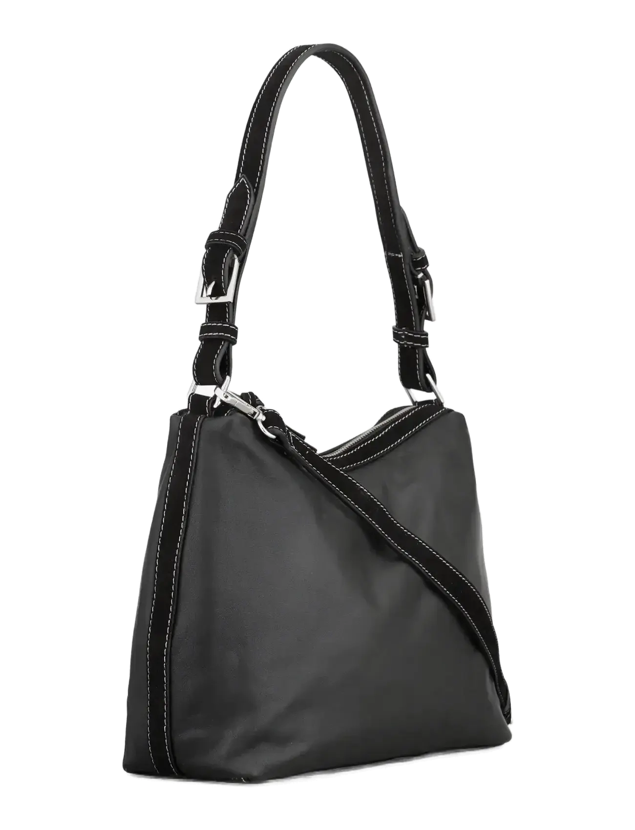 Becksöndergaard - Nappa Ginni Medi Bag - odzież imprezowa w cenach outletowych - black - 1