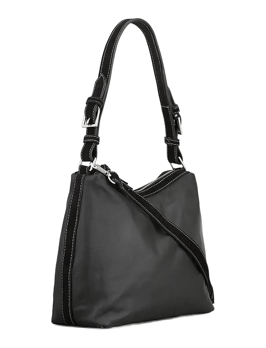 Becksöndergaard - Nappa Ginni Medi Bag - mode trends - black - 1