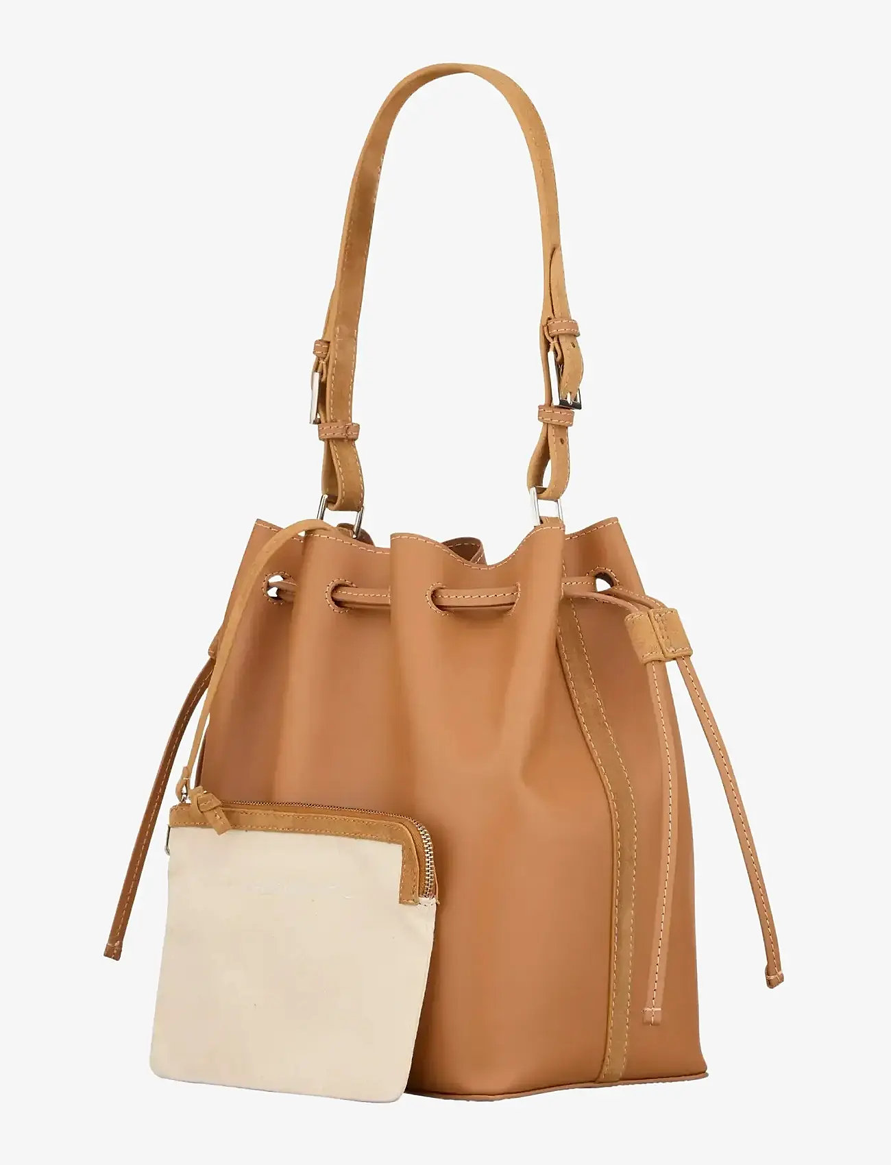 Becksöndergaard - Smooth Bucket Bag - mode trends - almond brown - 1