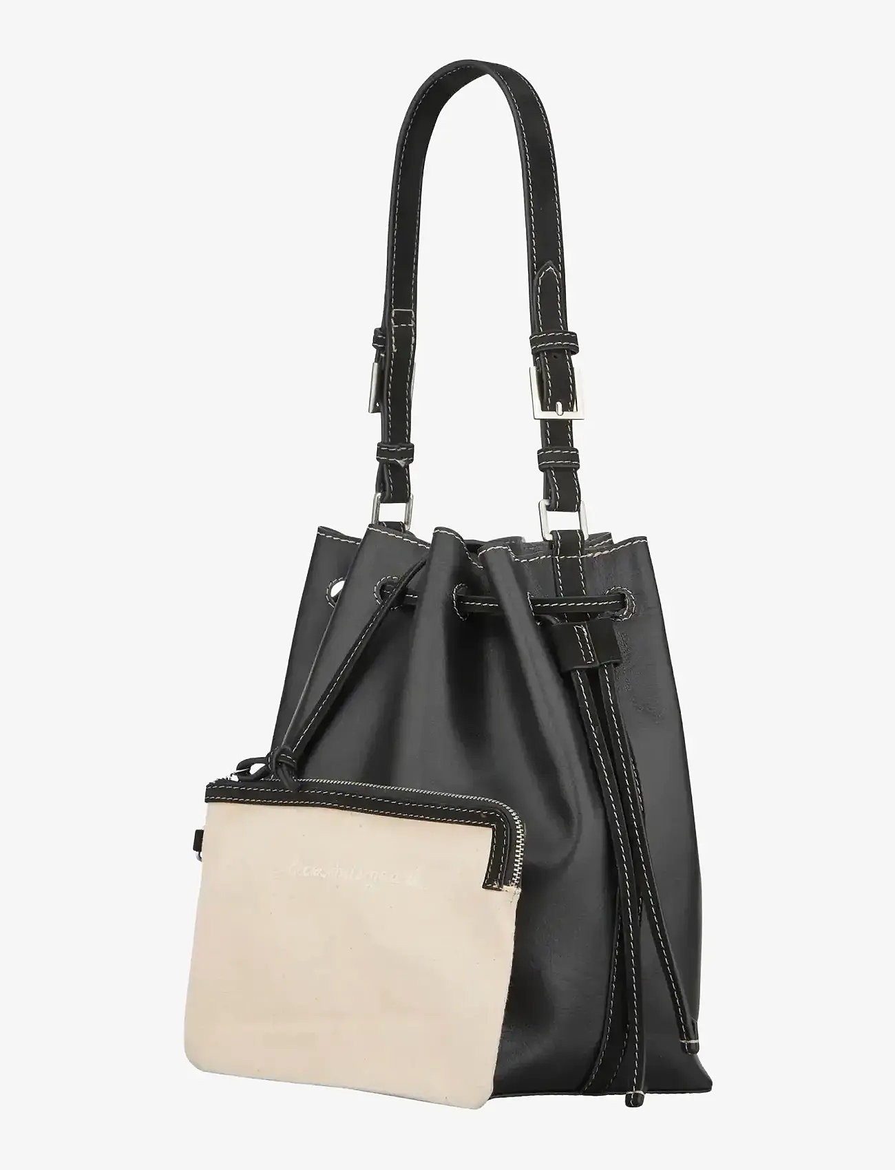 Becksöndergaard - Smooth Bucket Bag - modetrender - black - 2