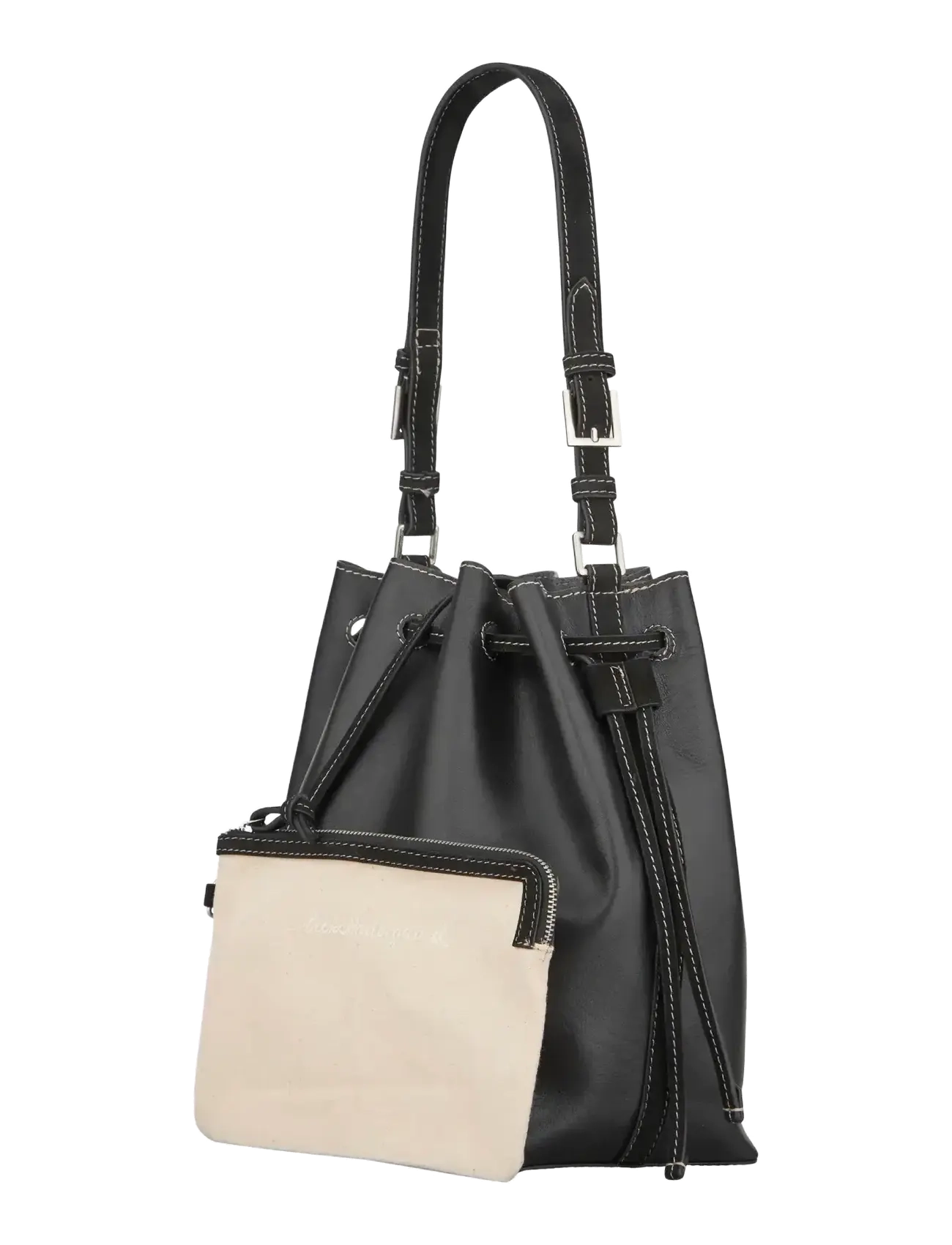 Becksöndergaard - Smooth Bucket Bag - beuteltasche - black - 2
