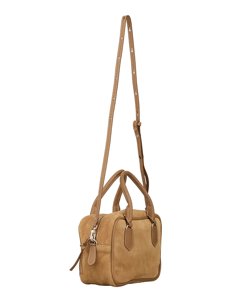 Becksöndergaard - Suede Bree Bag - henkeltaschen - almond brown - 1