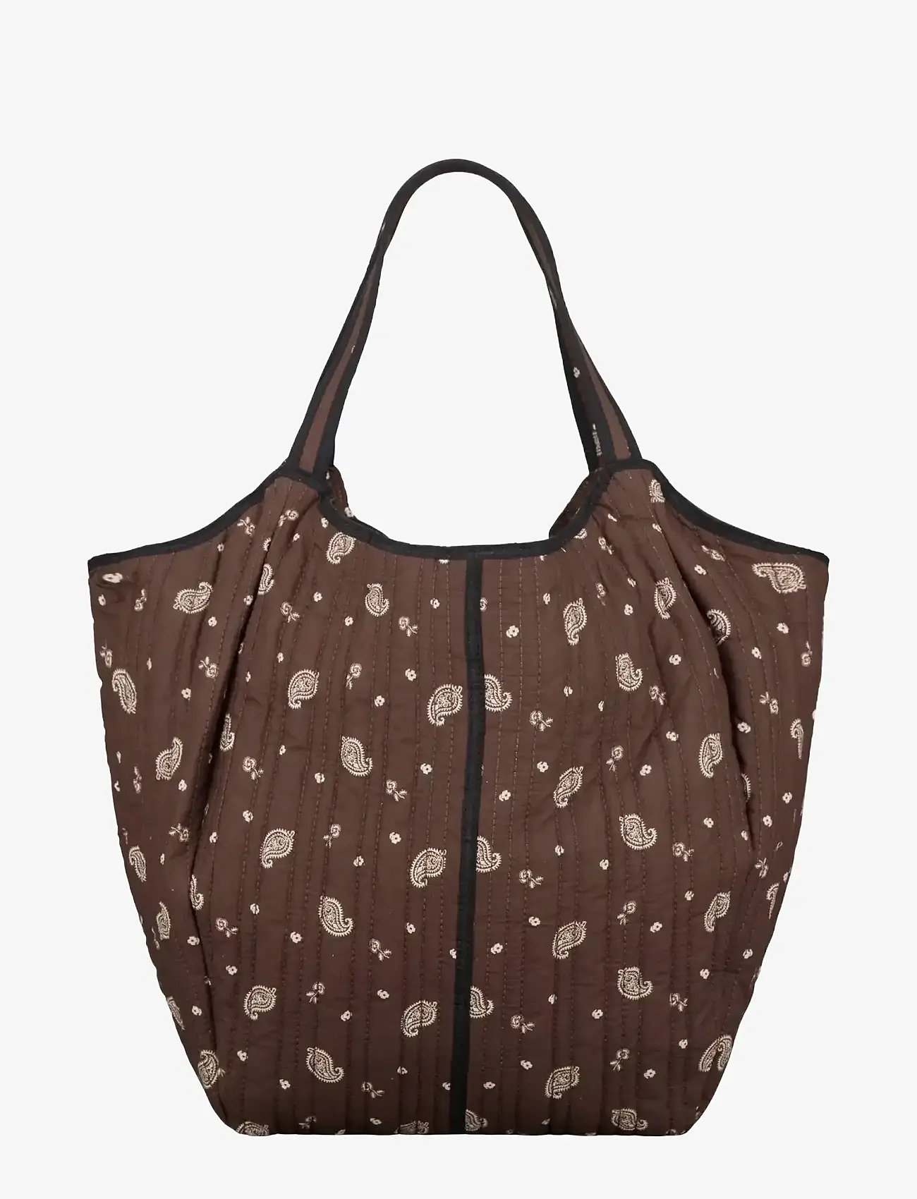 Becksöndergaard - Bloom Paisley Raika Bag - totes - chocolate brown - 1