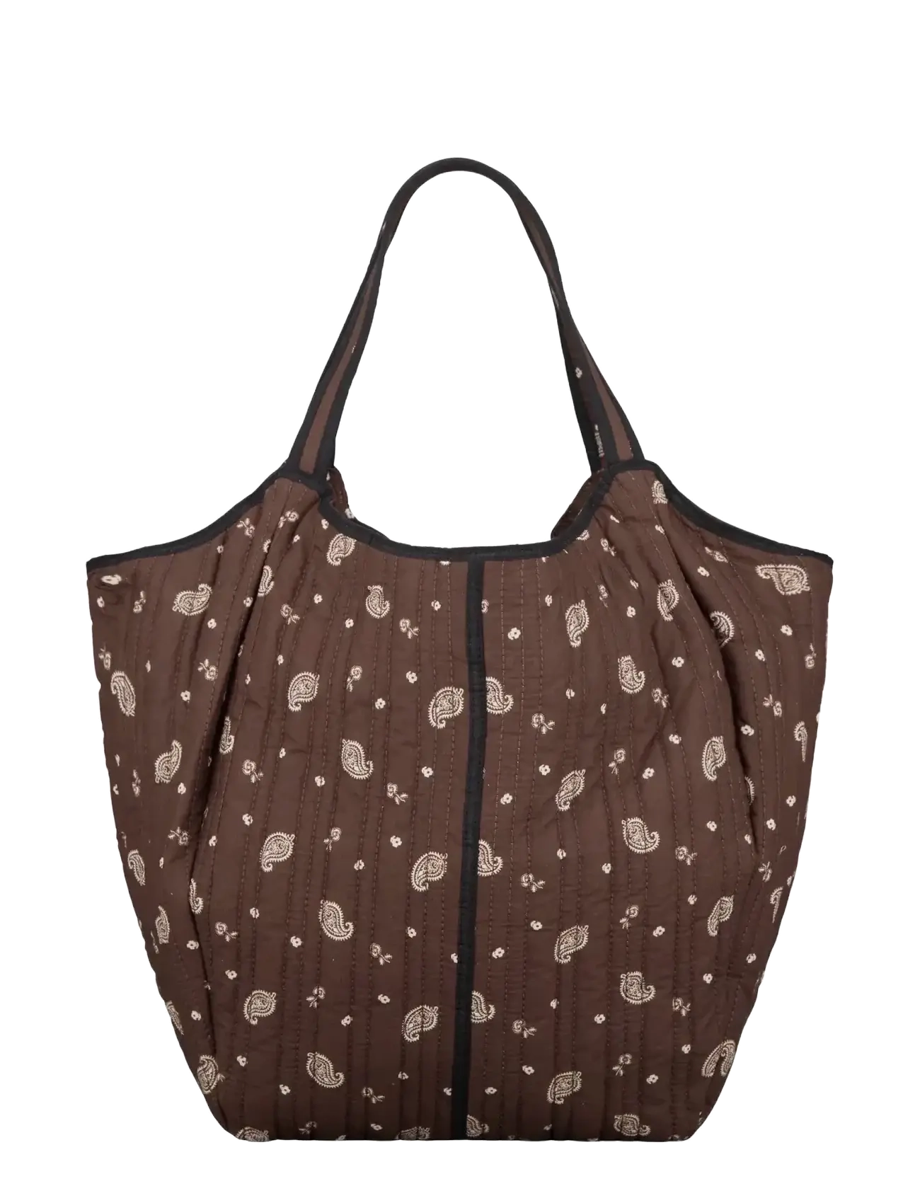 Becksöndergaard Bloom Paisley Raika Bag - Shopper - CHOCOLATE BROWN / brown