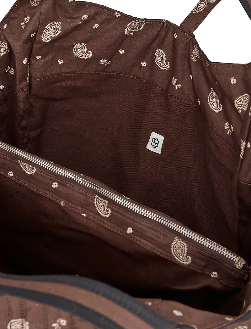 Becksöndergaard - Bloom Paisley Raika Bag - totes - chocolate brown - 2