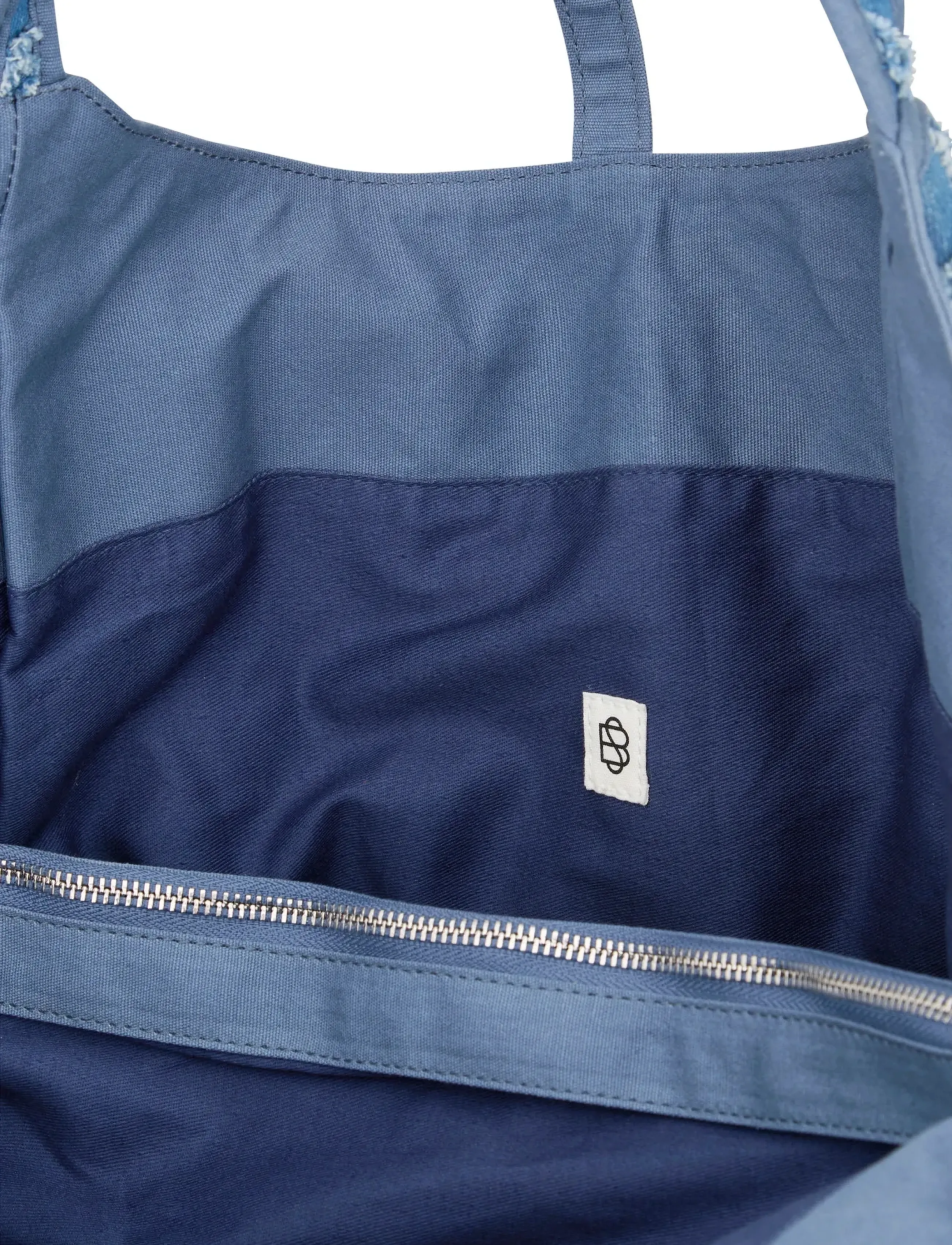 Becksöndergaard - Flowa Denima Raika Bag - tote bags - denim - 1