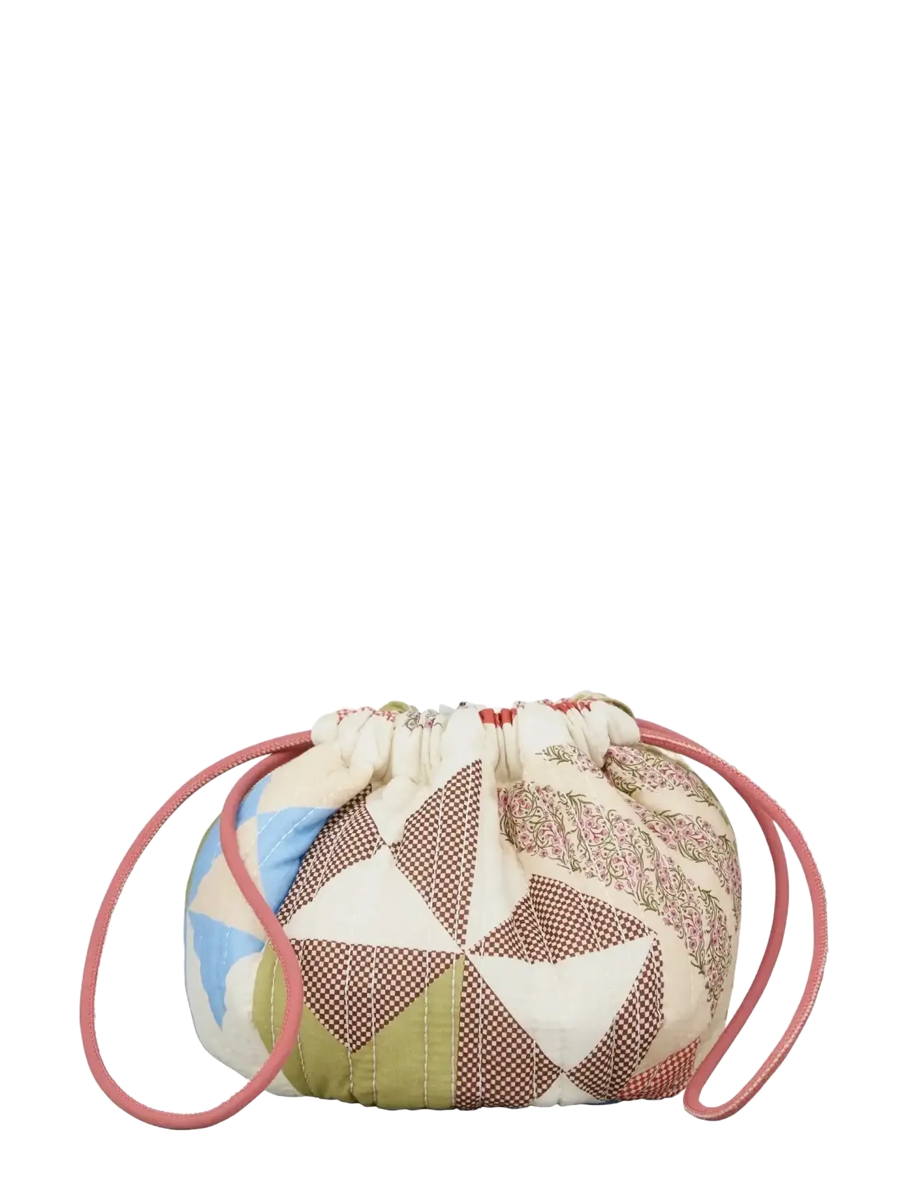 Becksöndergaard Quilta Bina Bag - Beuteltasche - KHAKI GREEN / multi