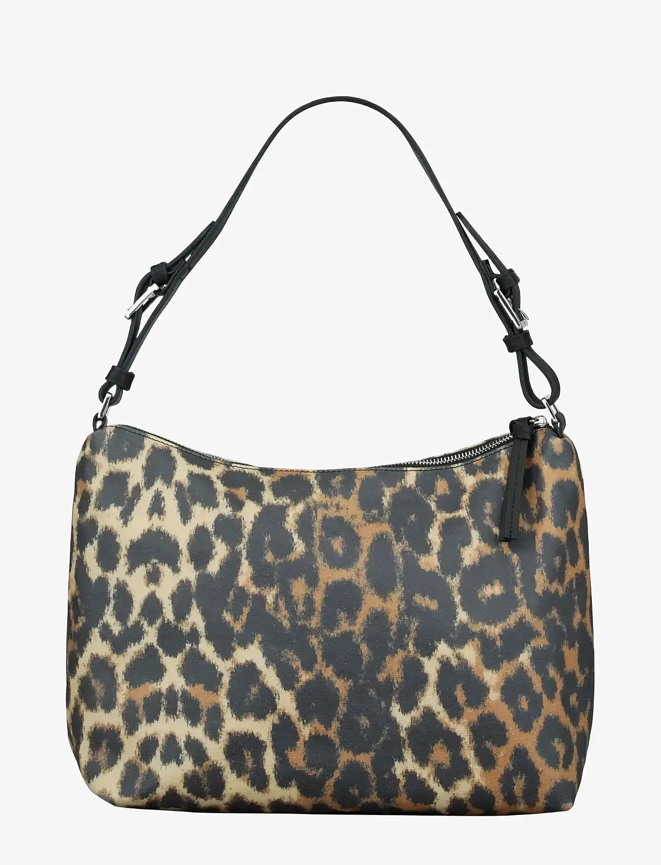 Becksöndergaard - Leopa Coated Ginni Medi Bag - mode trends - black - 1