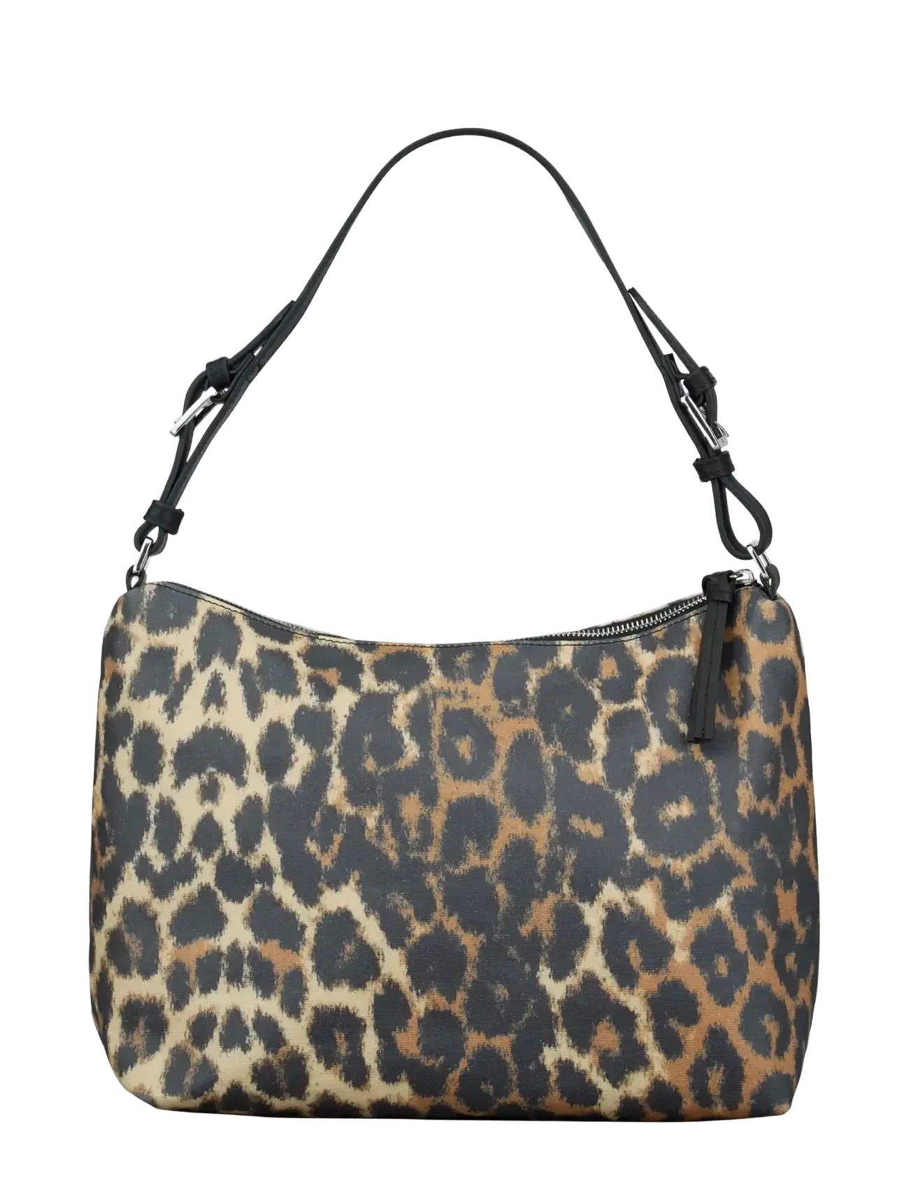 Becksöndergaard Leopa Coated Ginni Medi Bag - BECKSÖNDERGAARD - BLACK / multi