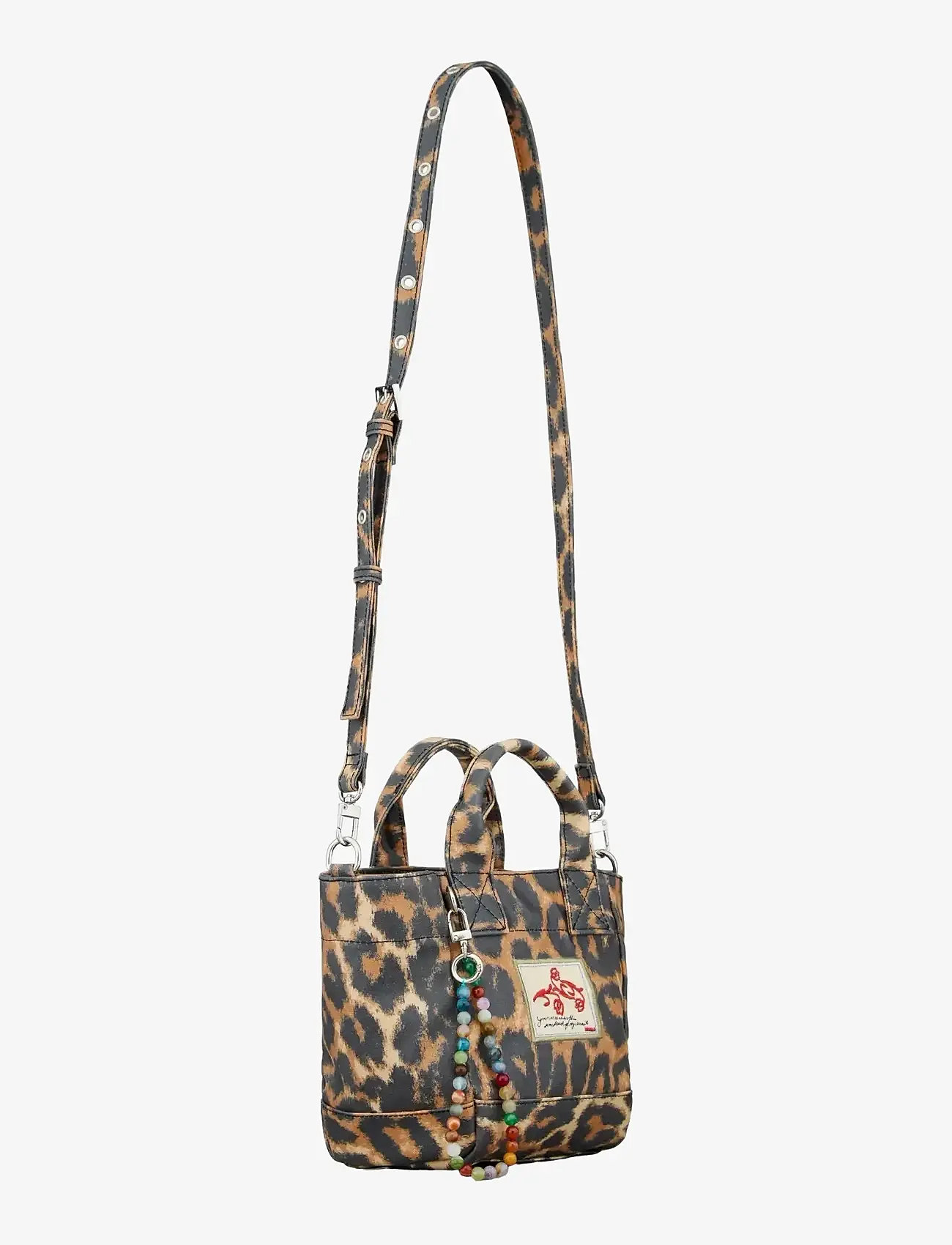 Becksöndergaard - Leopa Coated Gabby Bag - erilised sündmused - black - 0